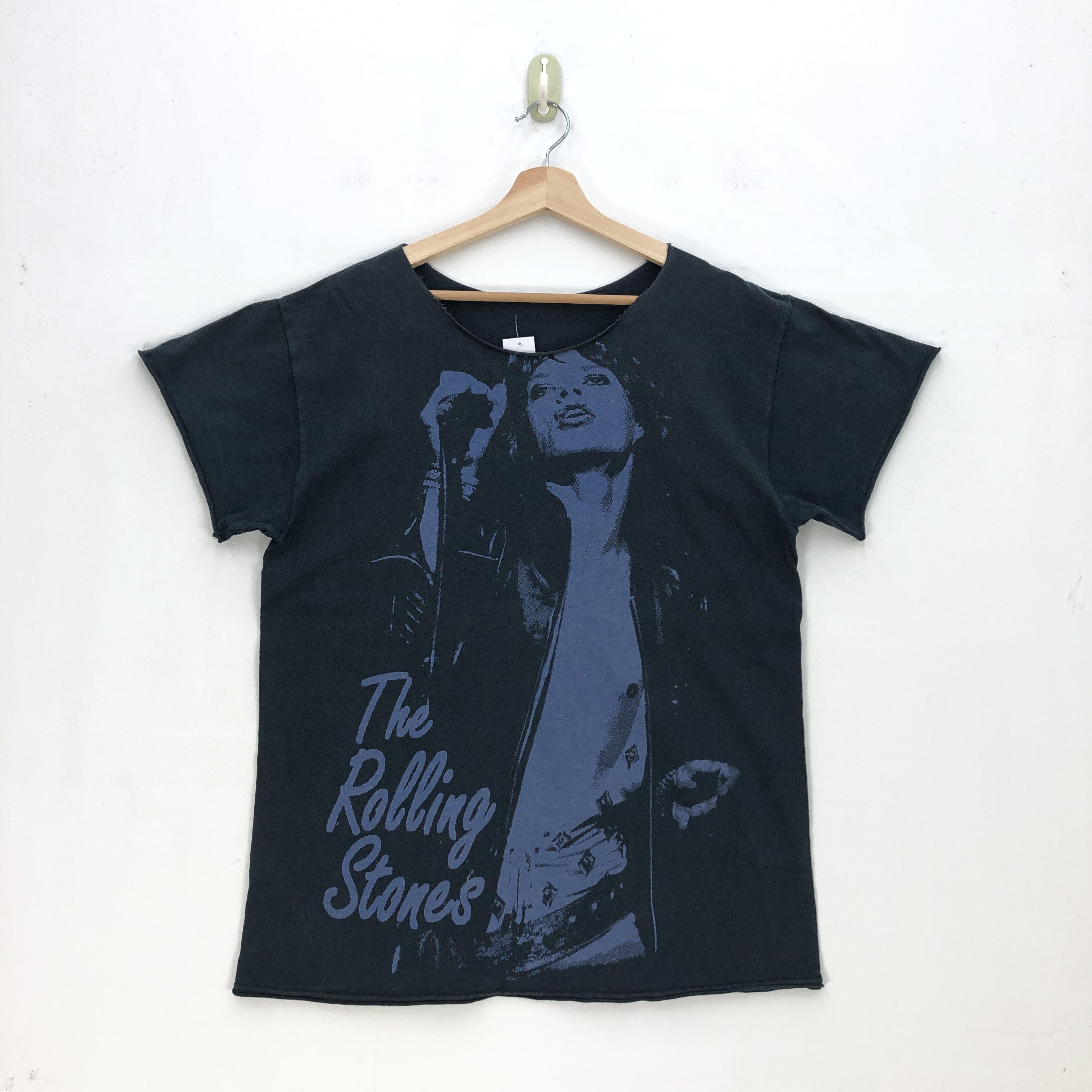 Vintage Distressed The Rolling Stone T Shirt Rock Band Tees