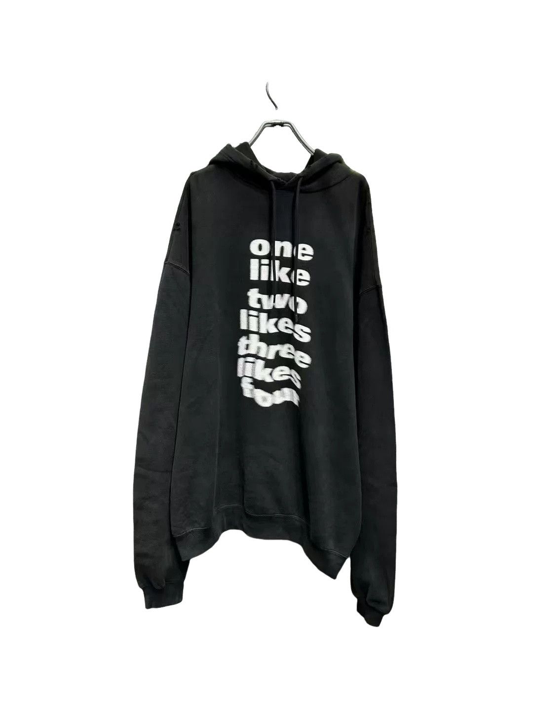 Balenciaga Balenciaga Mosaic Letter Hoodie Size XS Size US XS / EU 42 / 0 - 1 Thumbnail