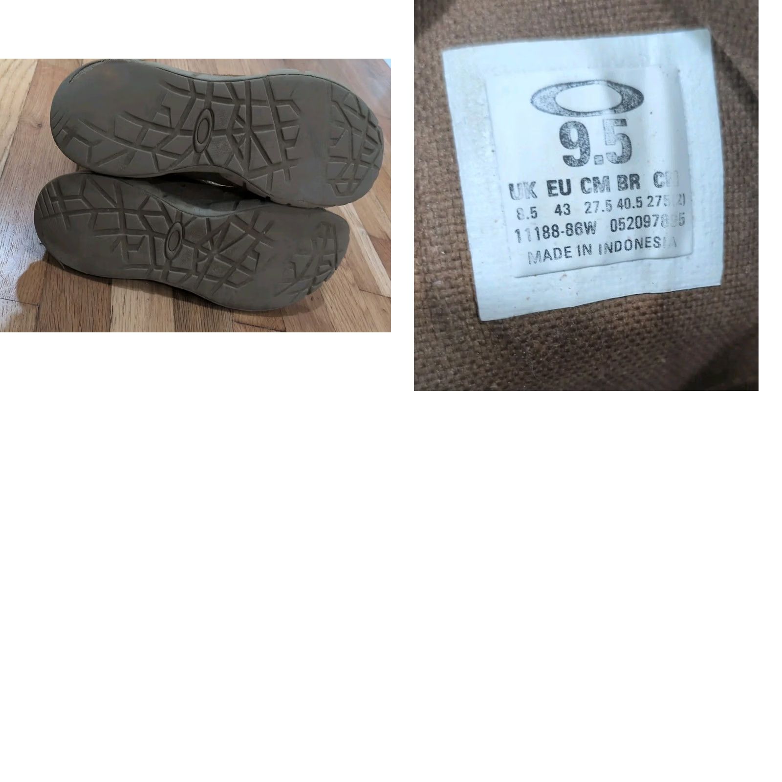 Oakley Oakley Light Assault 2 Boots Leather Cordura Tactical Coyote Mens Size 9.5 Size US 10 / EU 43 - 8 Thumbnail