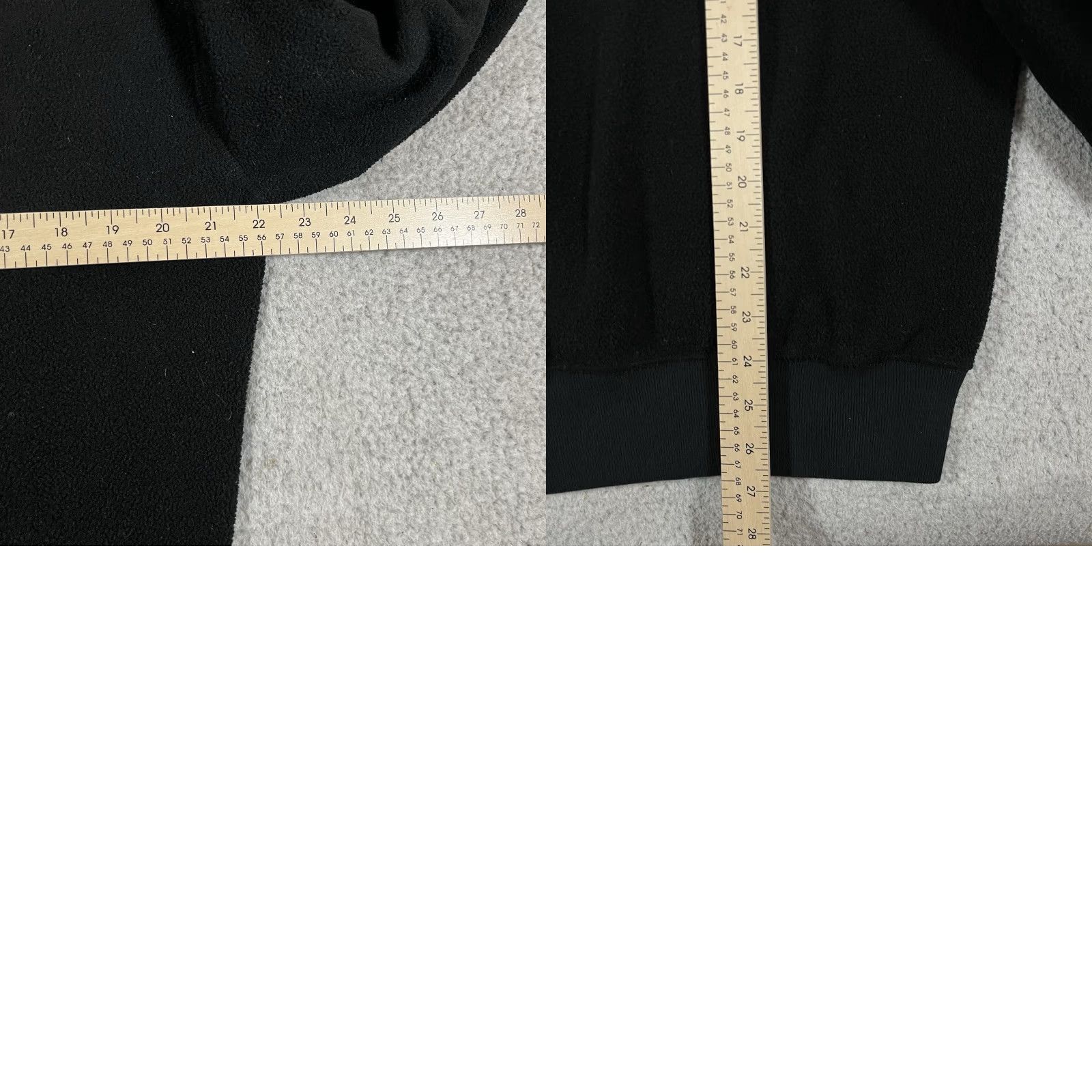 Polo Ralph Lauren VINTAGE Polo Ralph Lauren Hoodie Mens S Black Fleece USA Flag Stadium Pullover Size US S / EU 44-46 / 1 - 9 Thumbnail