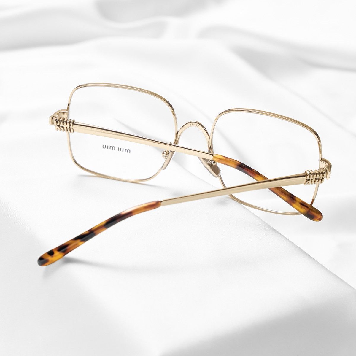 Miu Miu MIU MIU 0MU 51YV ZVN1O1 GLASSES Size ONE SIZE - 7 Thumbnail