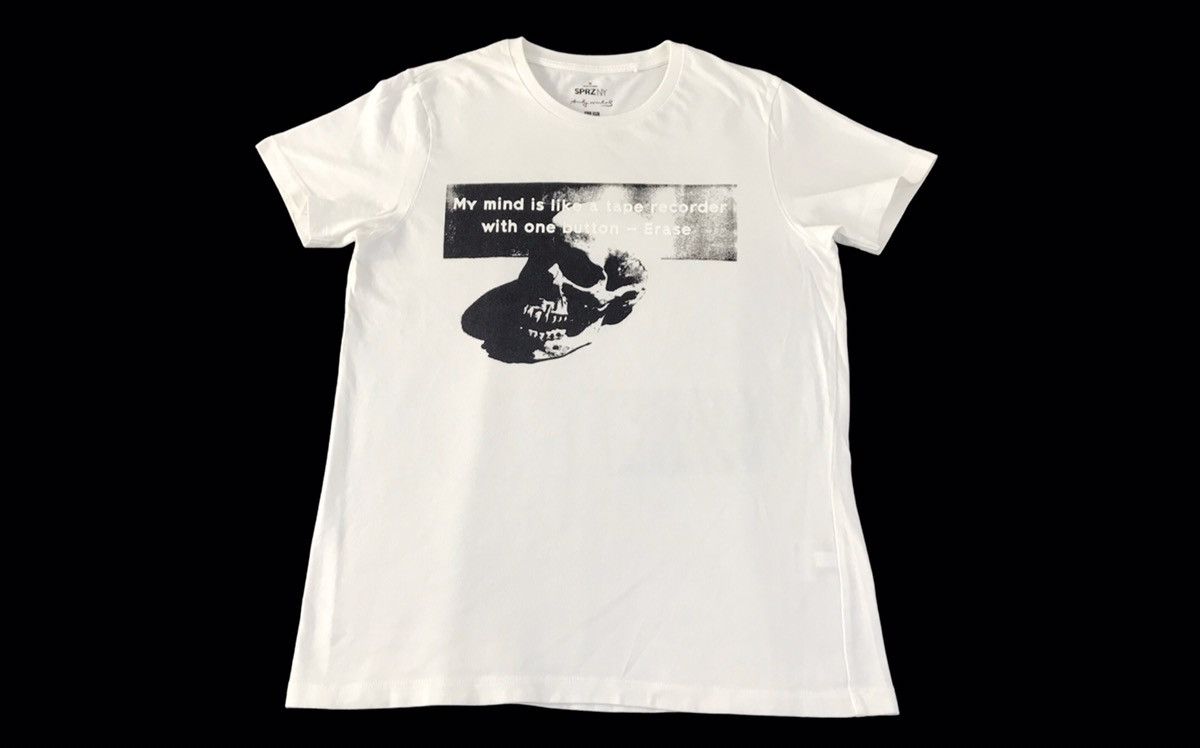 Andy Warhol Andy Warhol Humour Says Big Skull Box Logo Printed Tee Size US S / EU 44-46 / 1 - 1 Thumbnail