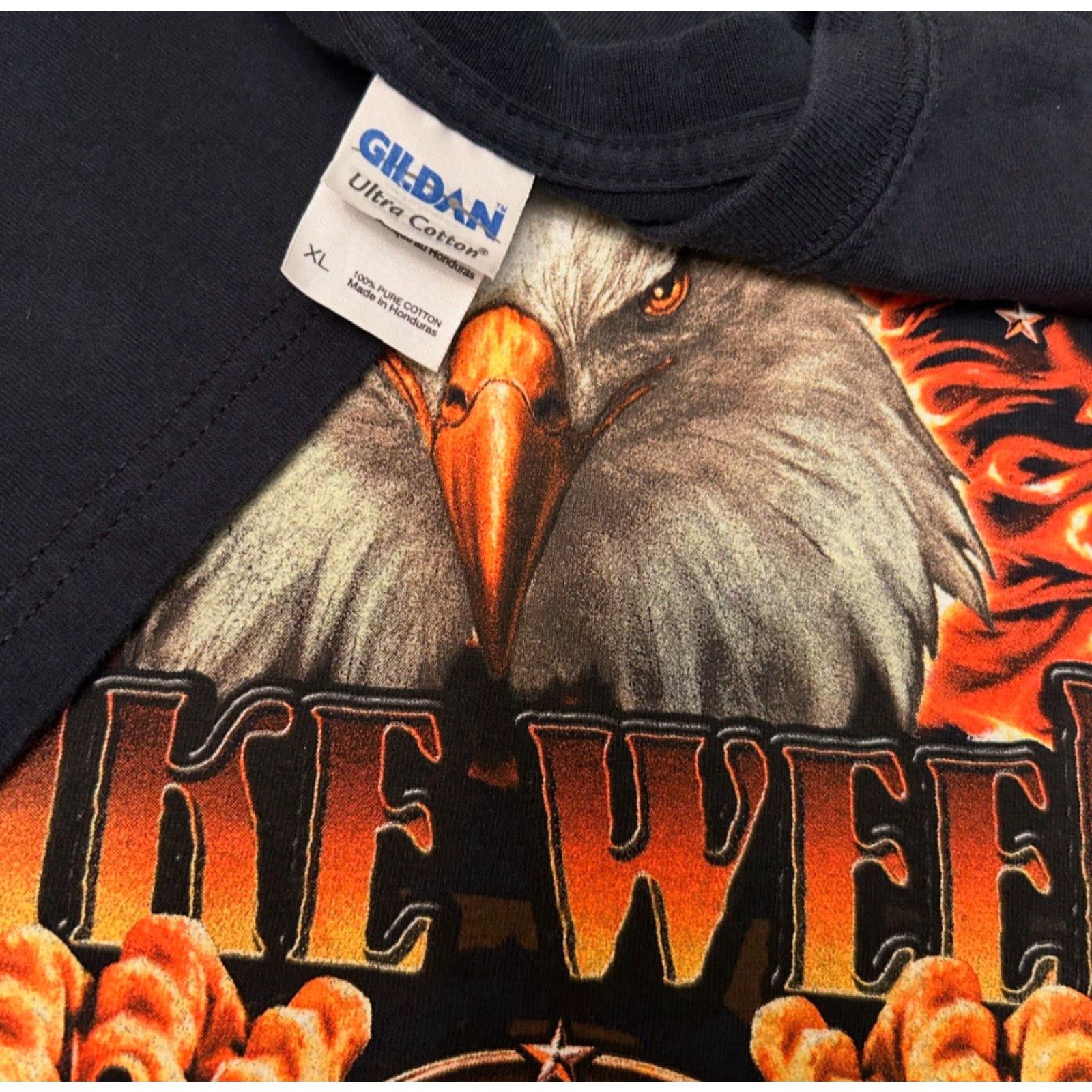 Vintage VINTAGE Y2K Bike Week Daytona Beach 2008 Biker Flames Eagle VTG Shirt Mens XL Size US XL / EU 56 / 4 - 3 Thumbnail