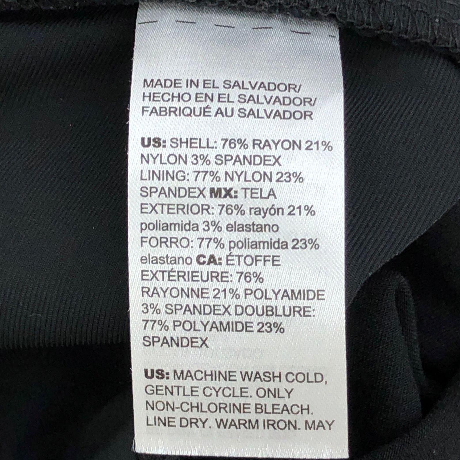 Chicos Chicos Size 00R US 2R Pants Pull On Stretch Straight Ponte Size 26" / US 2 / IT 38 - 10 Thumbnail