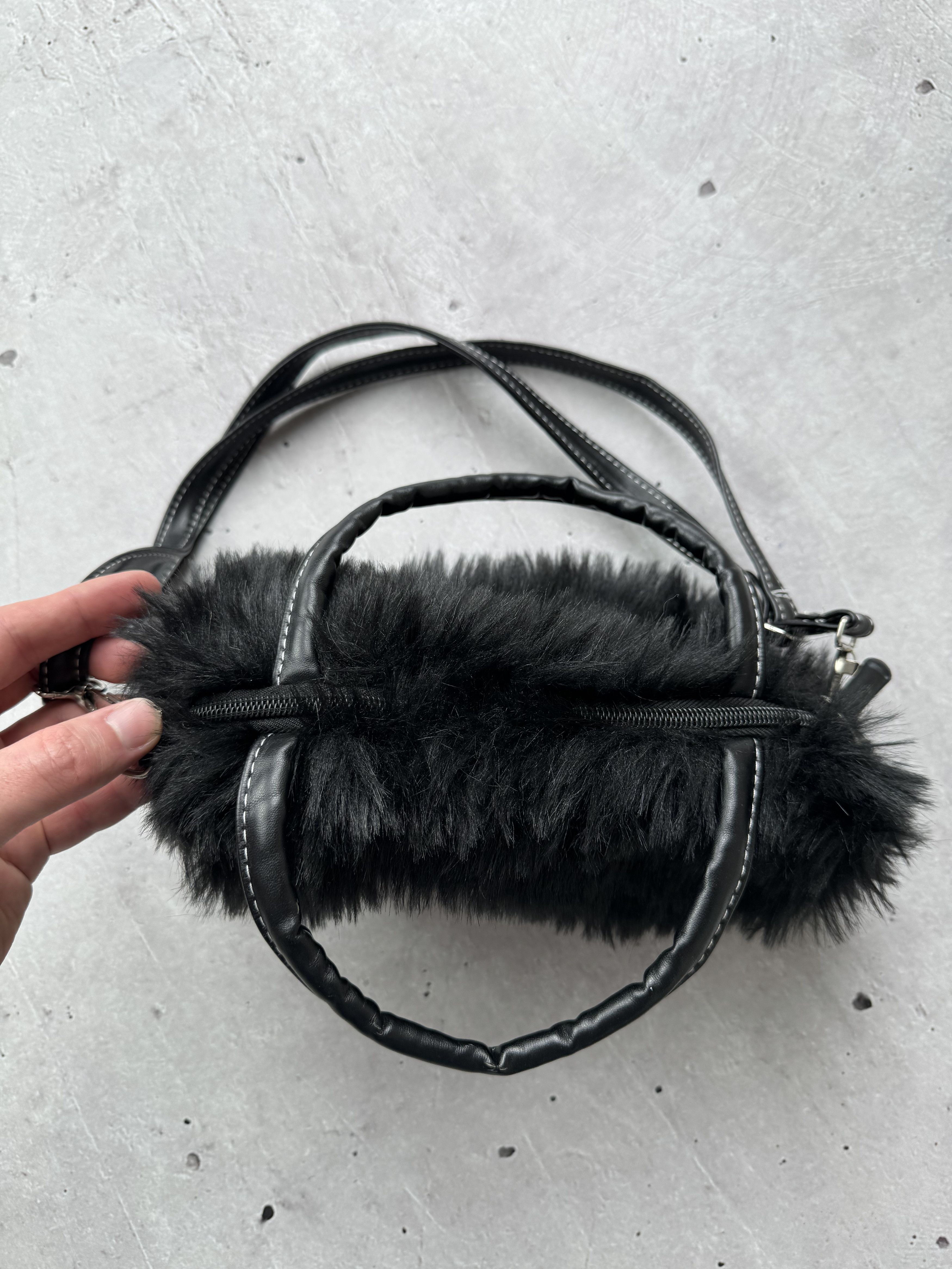 Other Vintage Faux Fur Japanese Style Handle Bags Size ONE SIZE - 3 Thumbnail