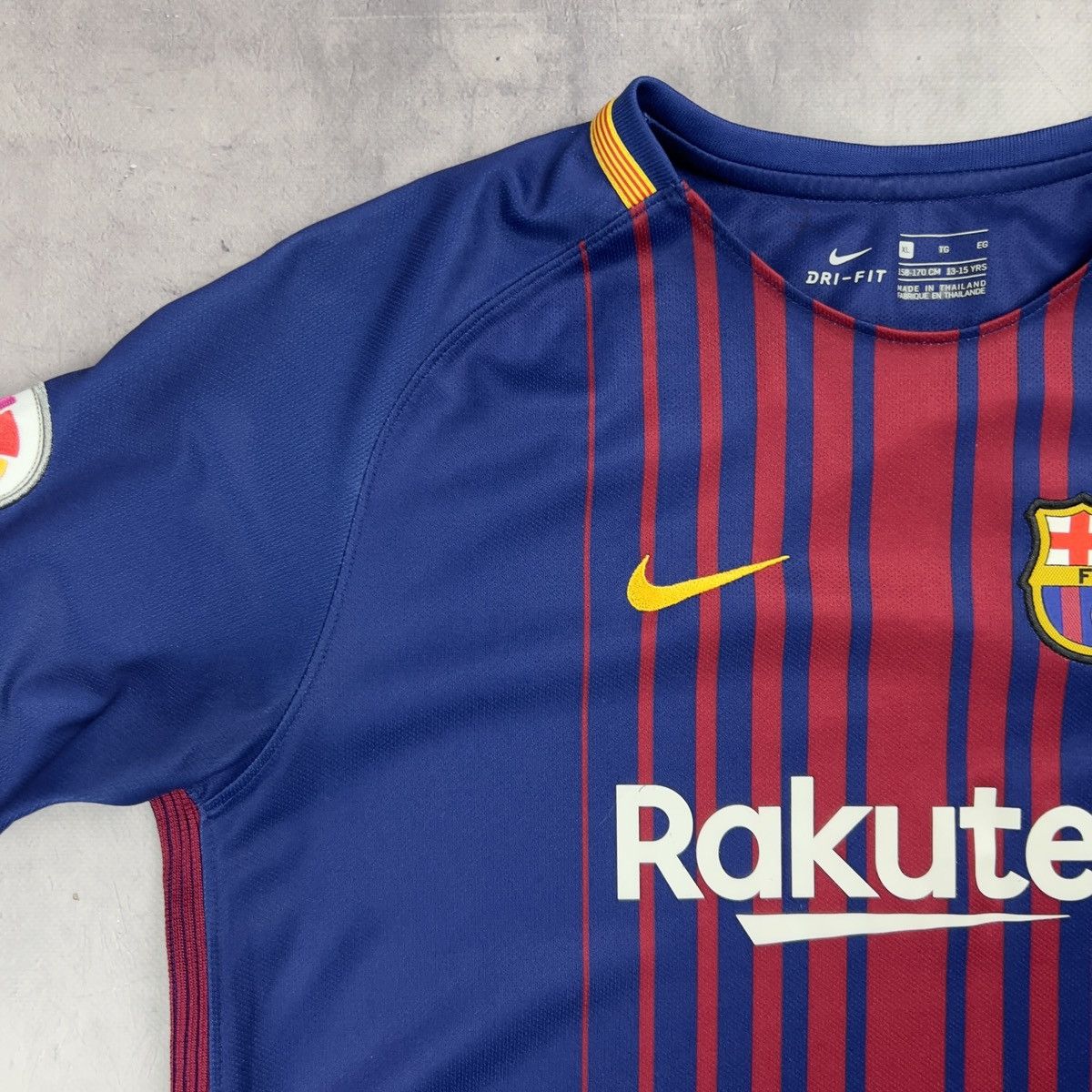 Nike Rare! F.C Barcelona Nike Soccer Jersey Away Home Shirt Size US S / EU 44-46 / 1 - 3 Thumbnail
