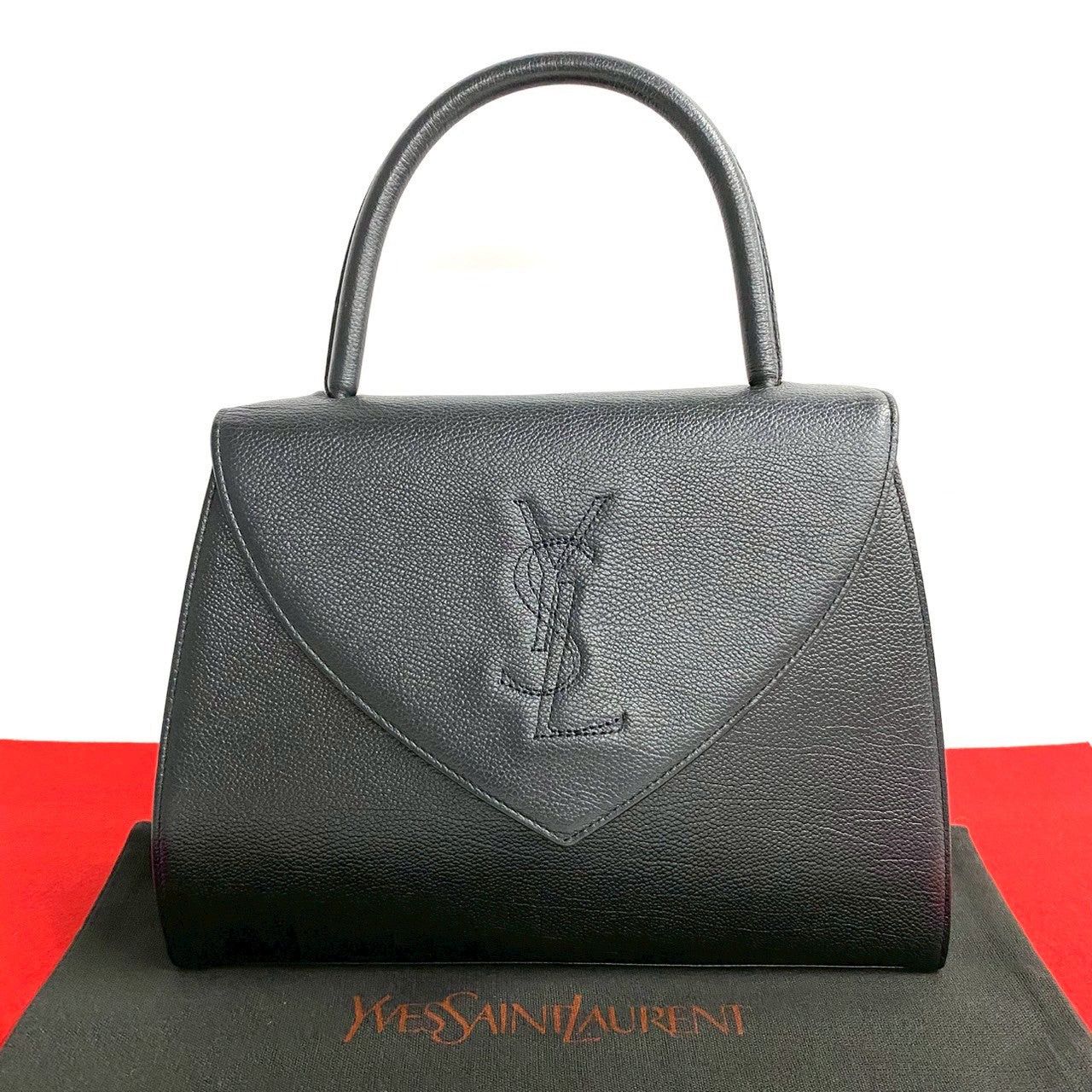 Yves Saint Laurent Yves Saint Laurent Handbag Black Leather Size ONE SIZE - 1 Thumbnail