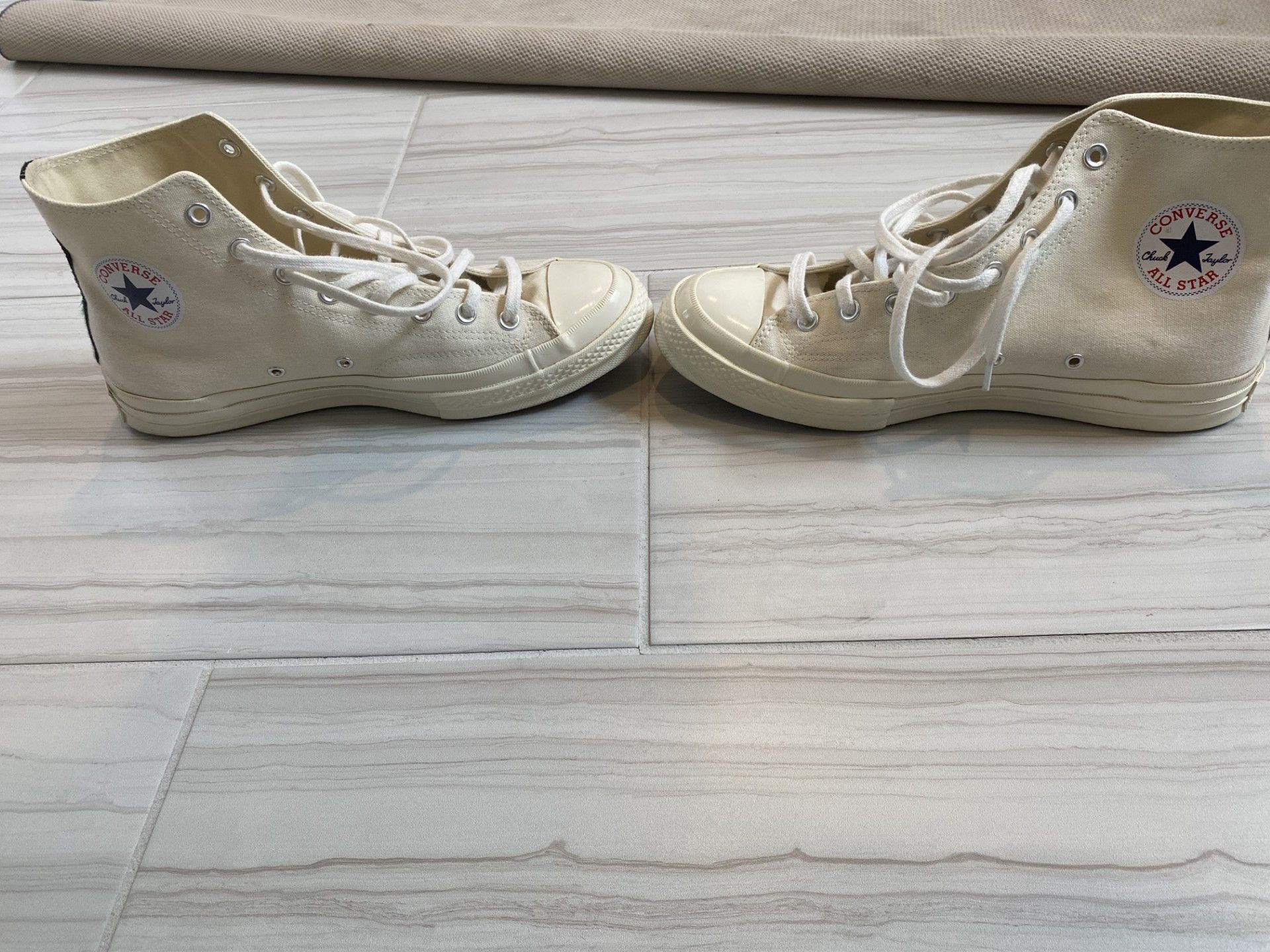 Comme des Garcons PLAY Comme Des Garcons Play Chuck 70 Cream Size US 11 / EU 44 - 4 Thumbnail