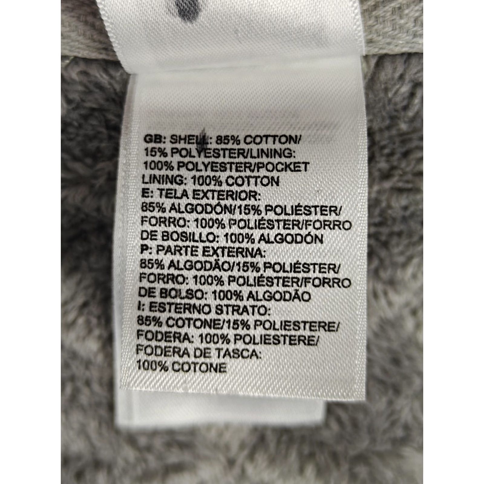 The North Face The North Face Coat Womens Medium Gray Quilted Fleece Lined Full Zip Collar Size M / US 6-8 / IT 42-44 - 5 Thumbnail