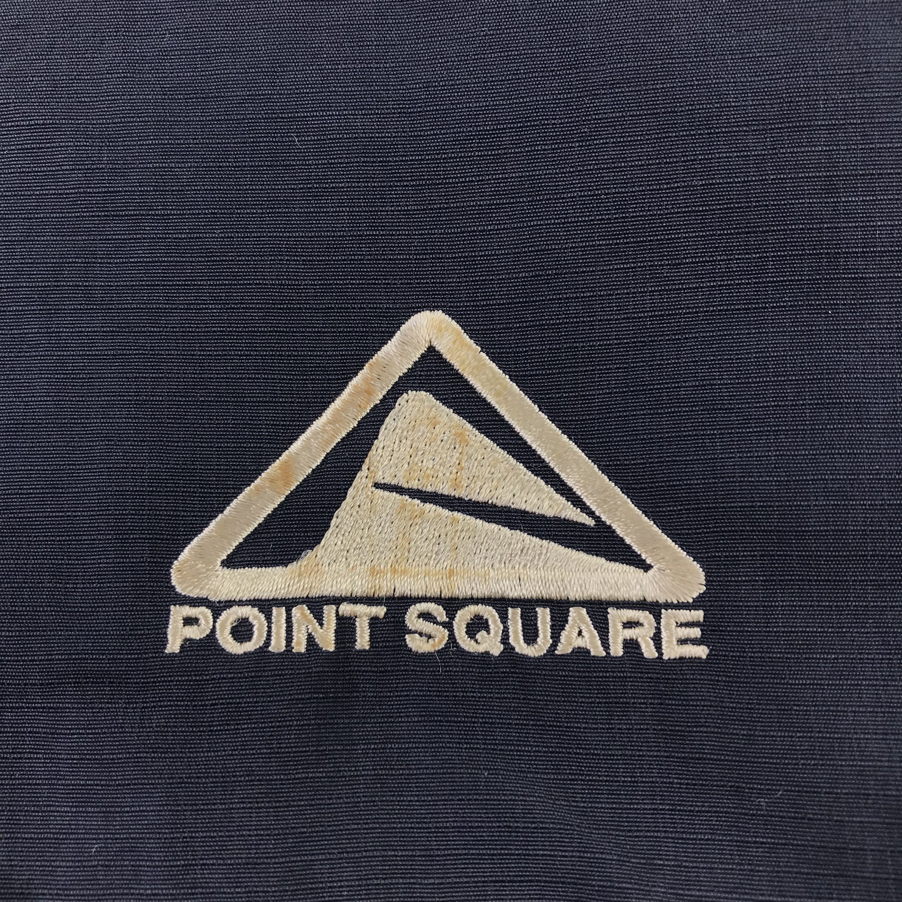 Japanese Brand Vintage Point Square Windbreaker Hooded Full-Zip Jackrt Size US M / EU 48-50 / 2 - 5 Thumbnail