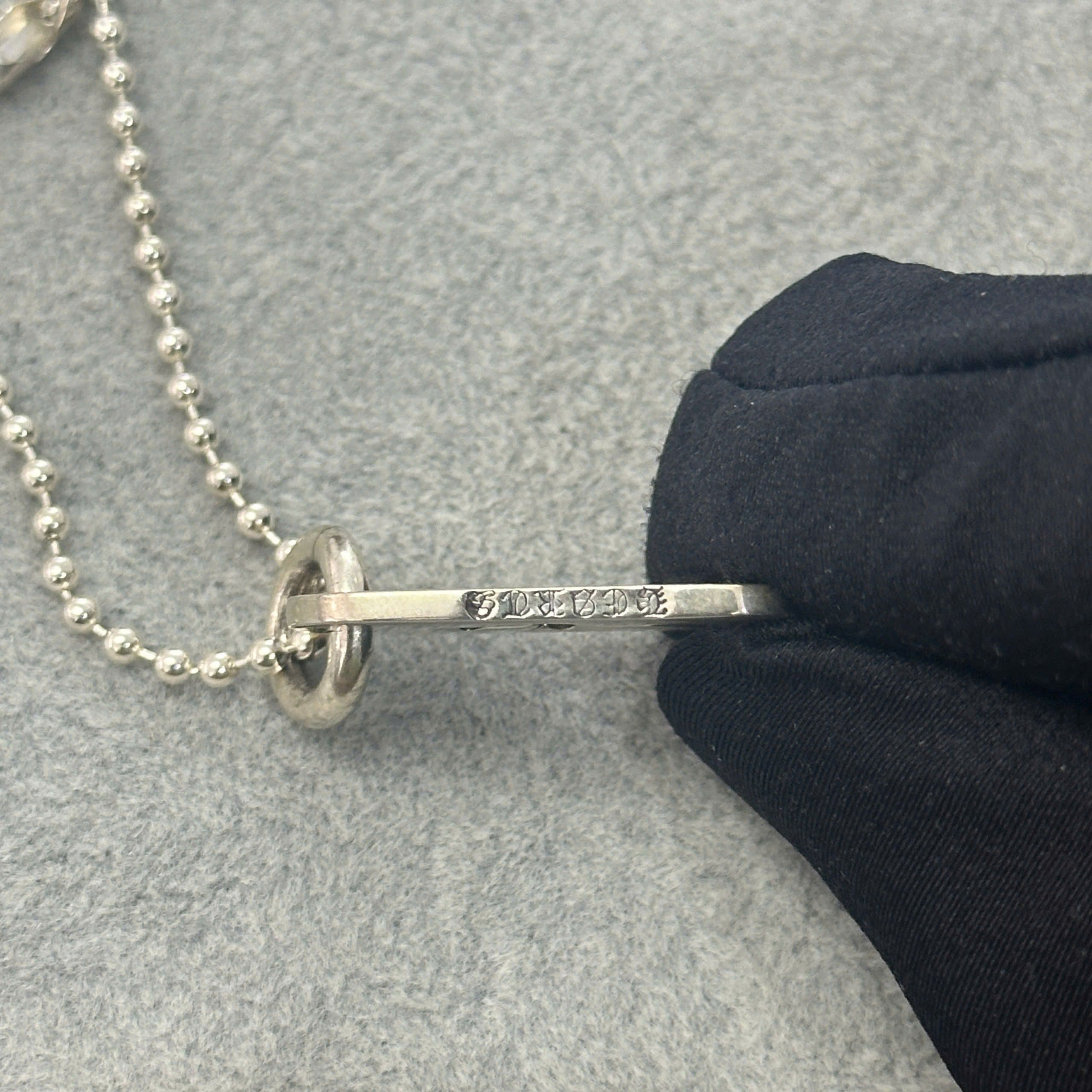 Chrome Hearts Chrome Hearts Dog SML Coss sliver necklace Size ONE SIZE - 6 Thumbnail
