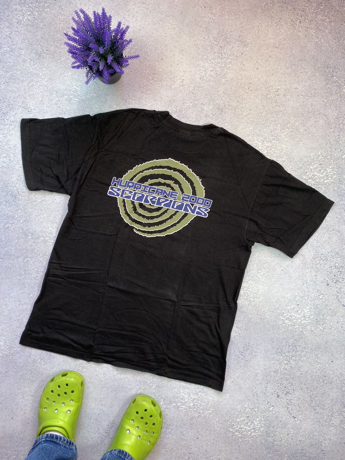 Band Tees Vintage Rock You Like A Hurricane Scorpions Band 2000s Size US XL / EU 56 / 4 - 1 Thumbnail