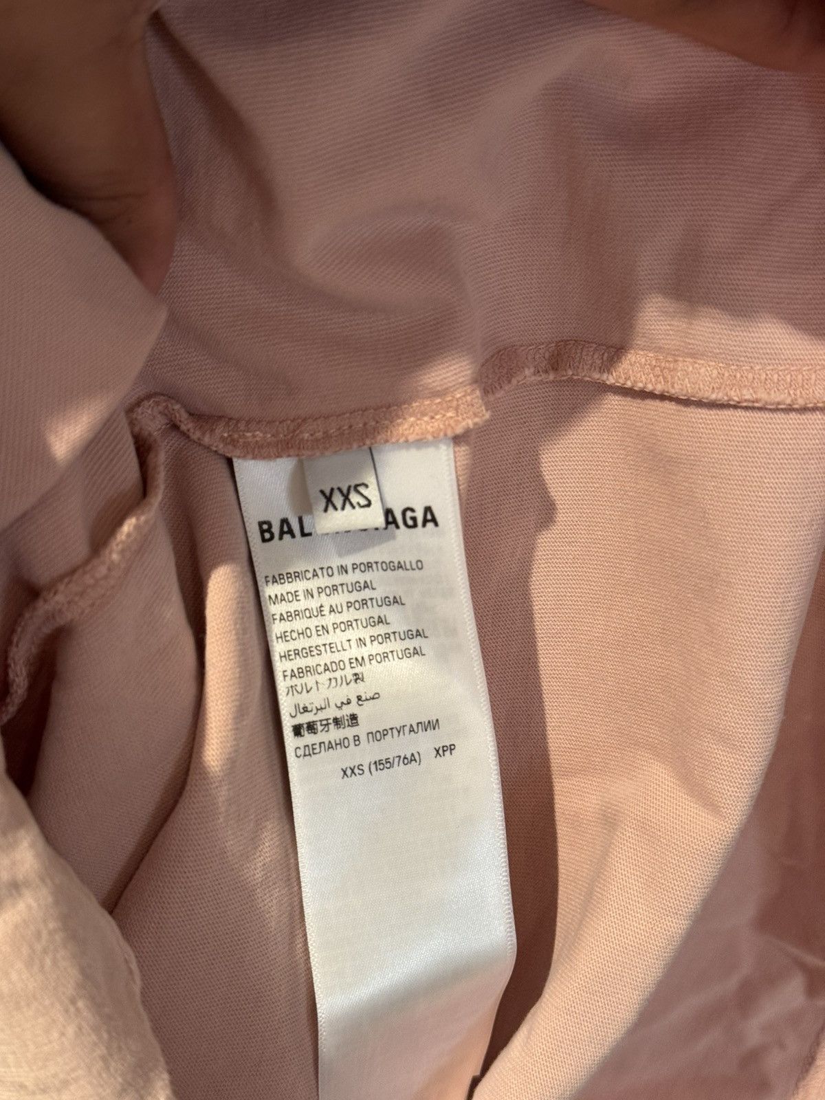 Balenciaga Balenciaga mirror print jersey Size US XXS / EU 40 - 6 Thumbnail