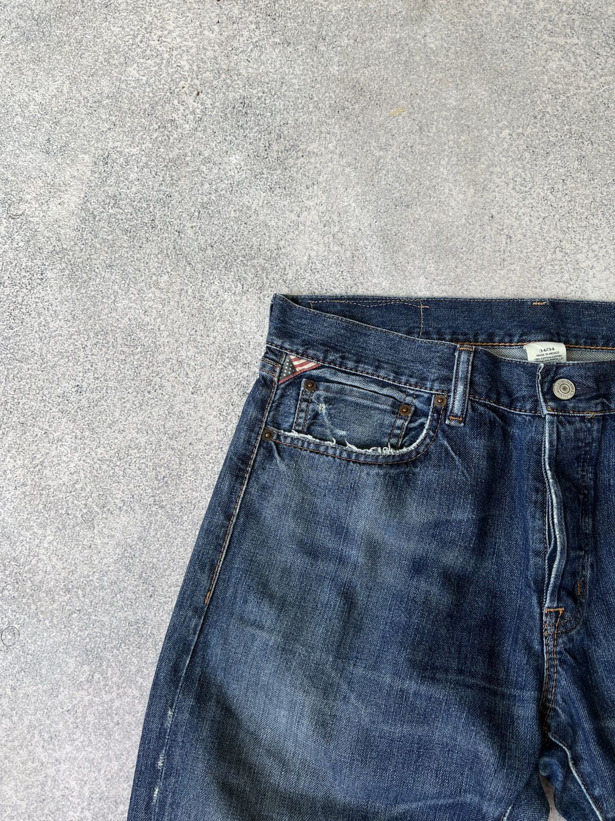 Polo Ralph Lauren × Vintage Vintage Ralph Lauren Denim Supply Jeans Size US 34 / EU 50 - 7 Thumbnail