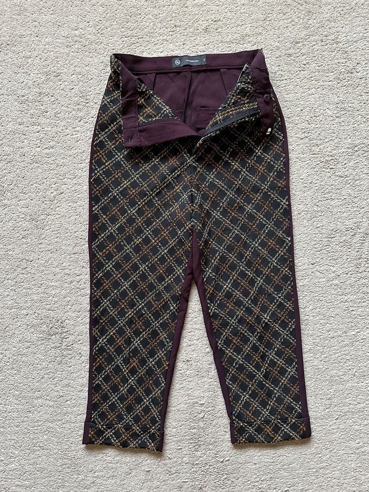 GU × Undercover Undercover Jun Takahashi Tweed Knitted Hybrid Pant Size US 28 / EU 44 - 1 Thumbnail