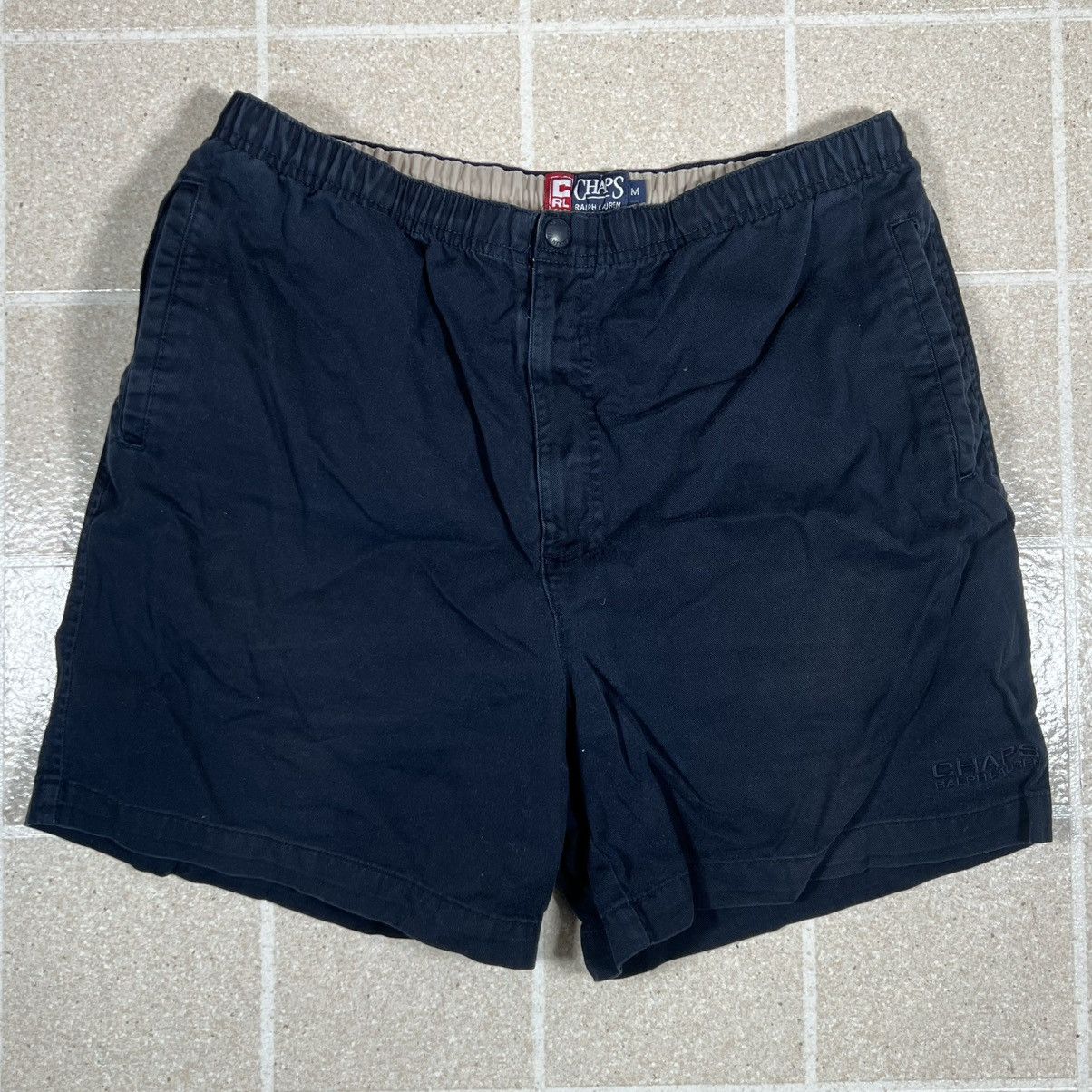 Chaps Ralph Lauren × Ralph Lauren × Vintage Vintage Chaps Ralph Lauren Navy Blue Shorts Size Medium Size US 32 / EU 48 - 1 Thumbnail
