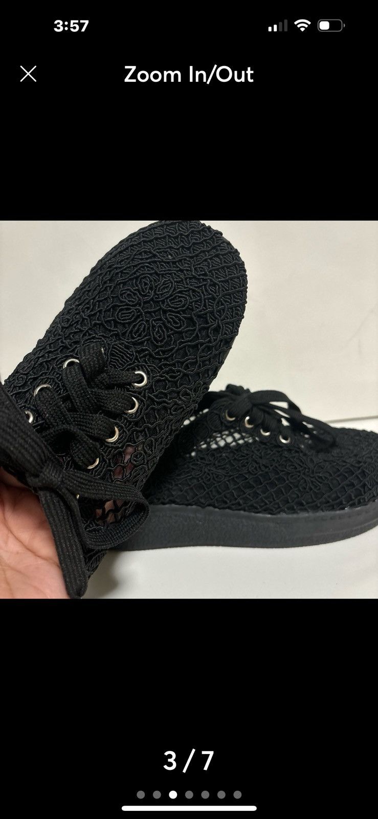 Unknown London WOMENS MESH PLATFORM SANDALS SIZE 7 Size US 7 / IT 37 - 1 Thumbnail
