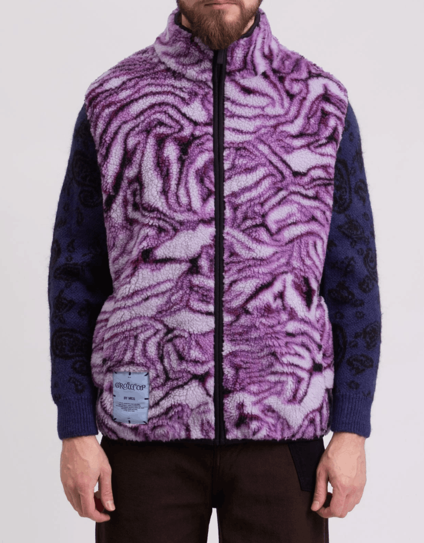 ALEXANDER MCQUEEN Fleece Gilet