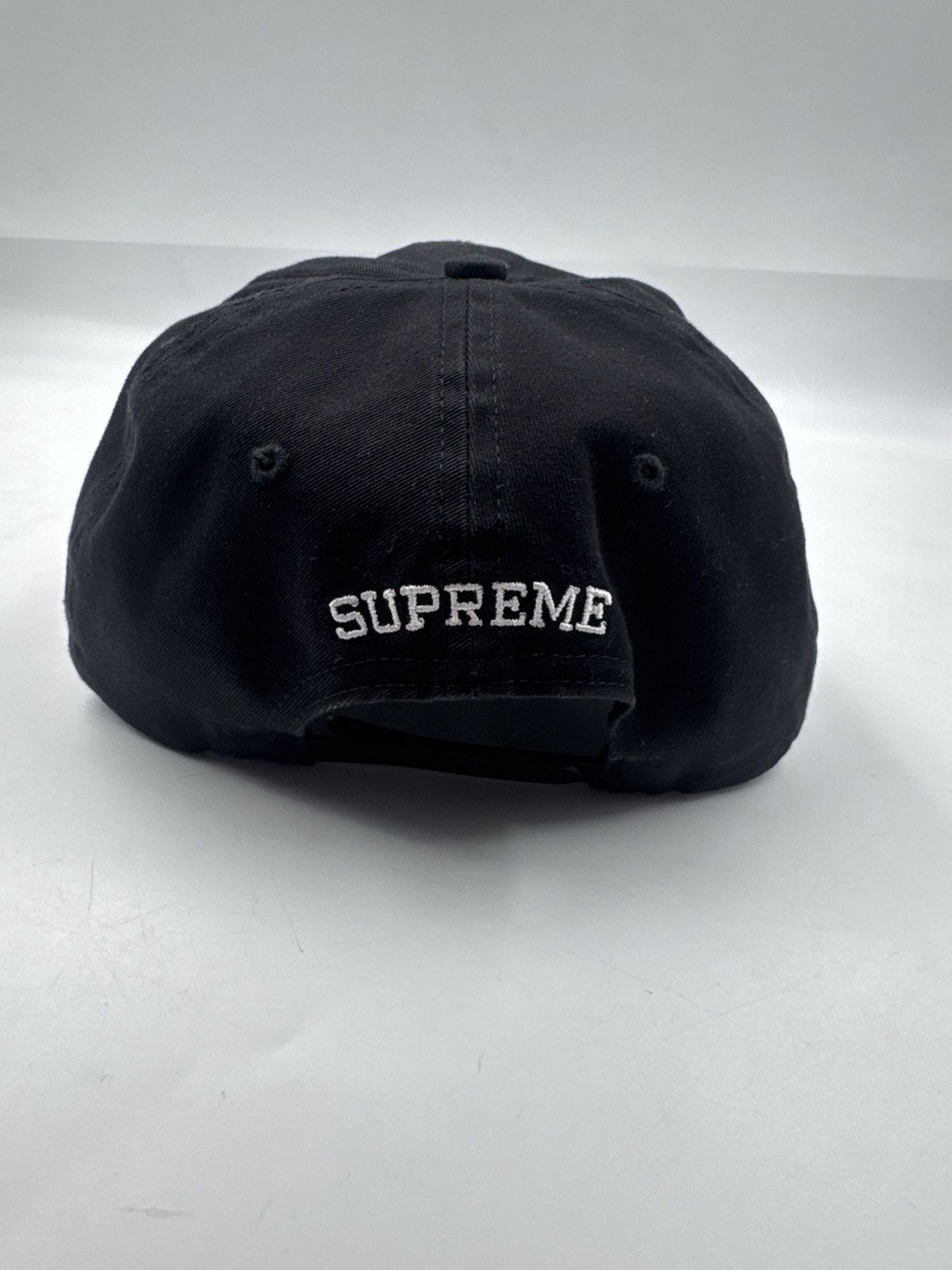 Supreme Supreme x Number Nine 6-Panel Black IN HAND Supreme