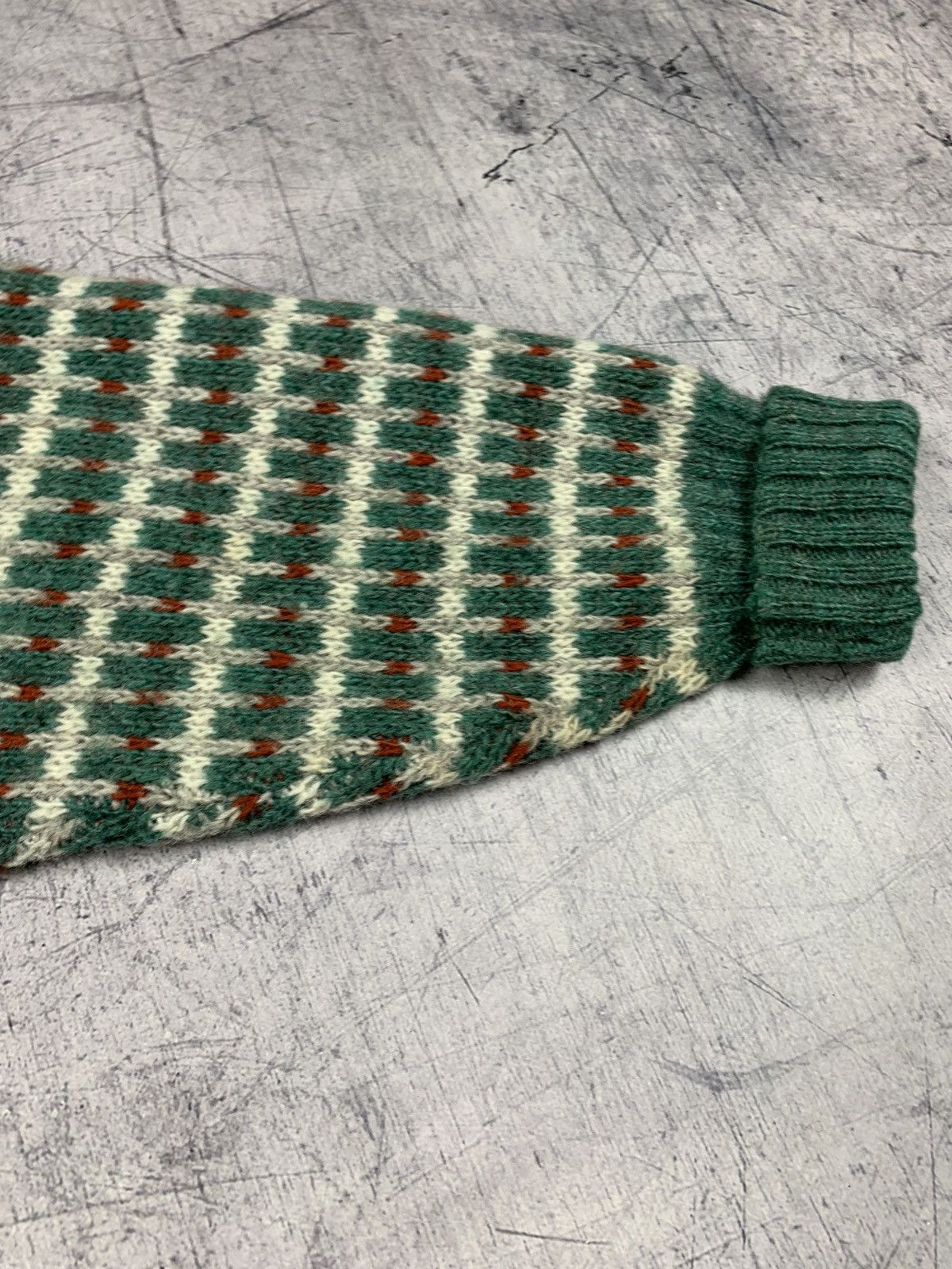 Vintage Vintage Rare Made In Norway Knitted Sweater Wool 90s Size US L / EU 52-54 / 3 - 11 Thumbnail