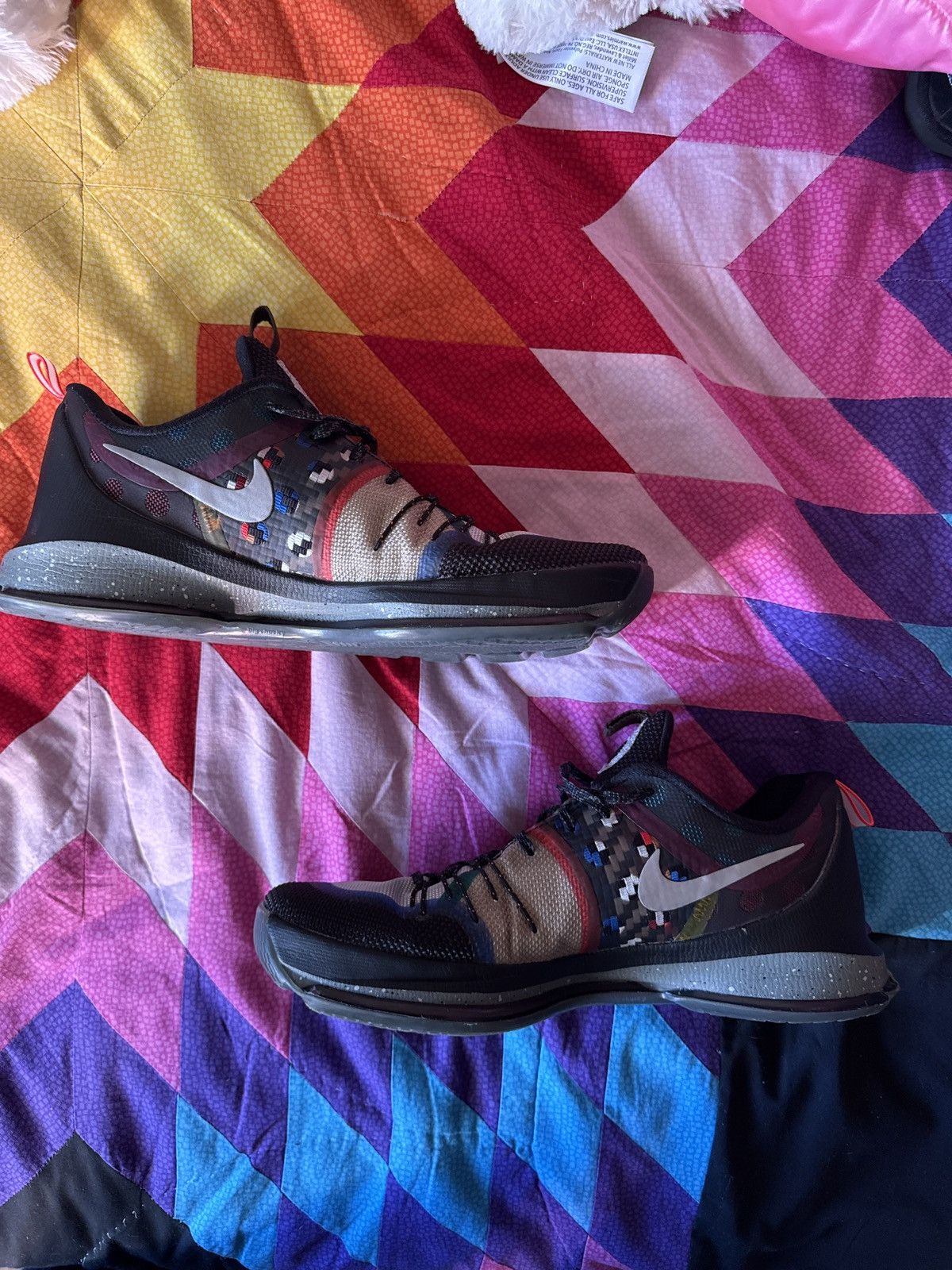 Nike KD 8 “What The” Size US 11 / EU 44 - 2 Thumbnail