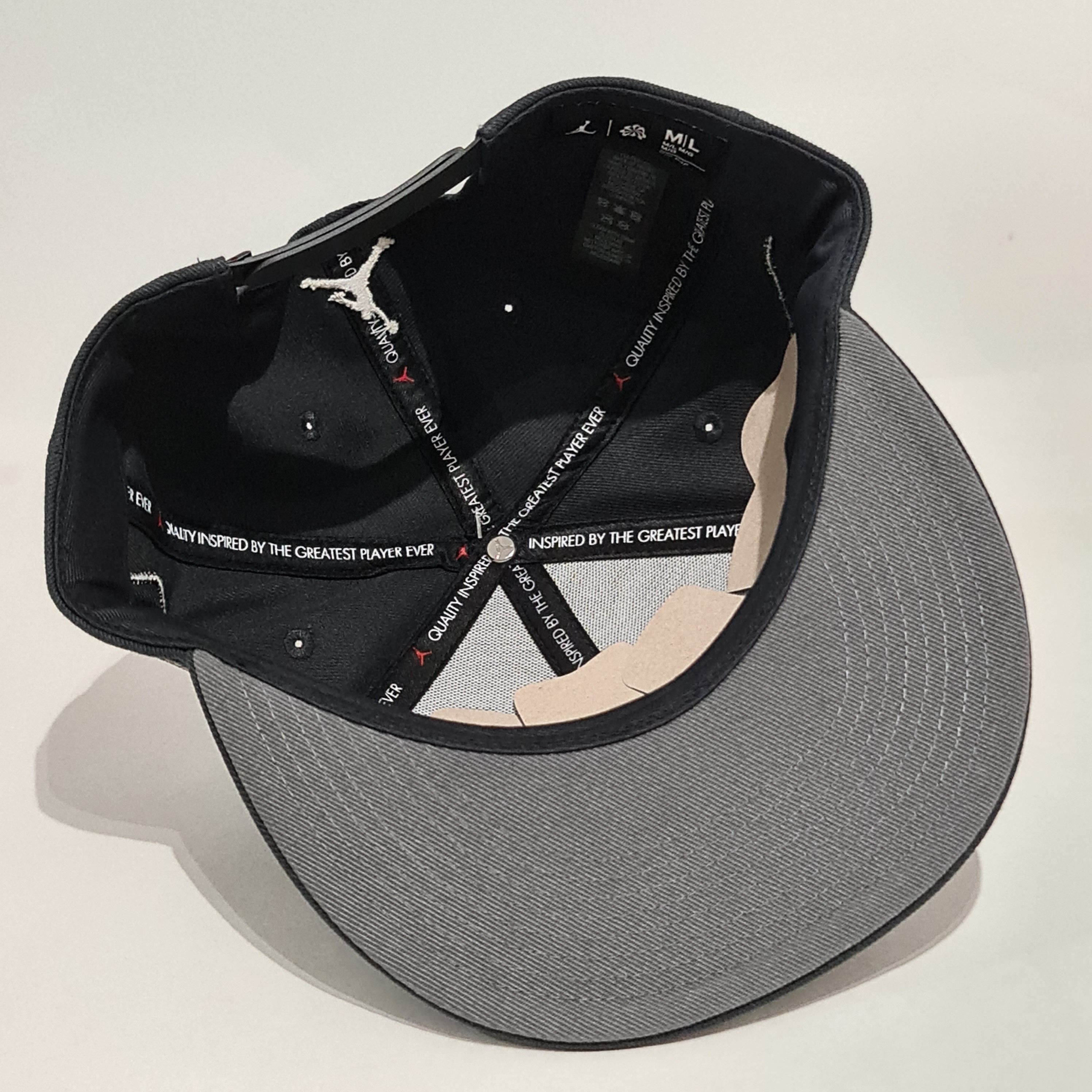 Jordan Brand Jordan Cap Snapback 'Flight MVP Champs Rings' Black Size ONE SIZE - 7 Thumbnail