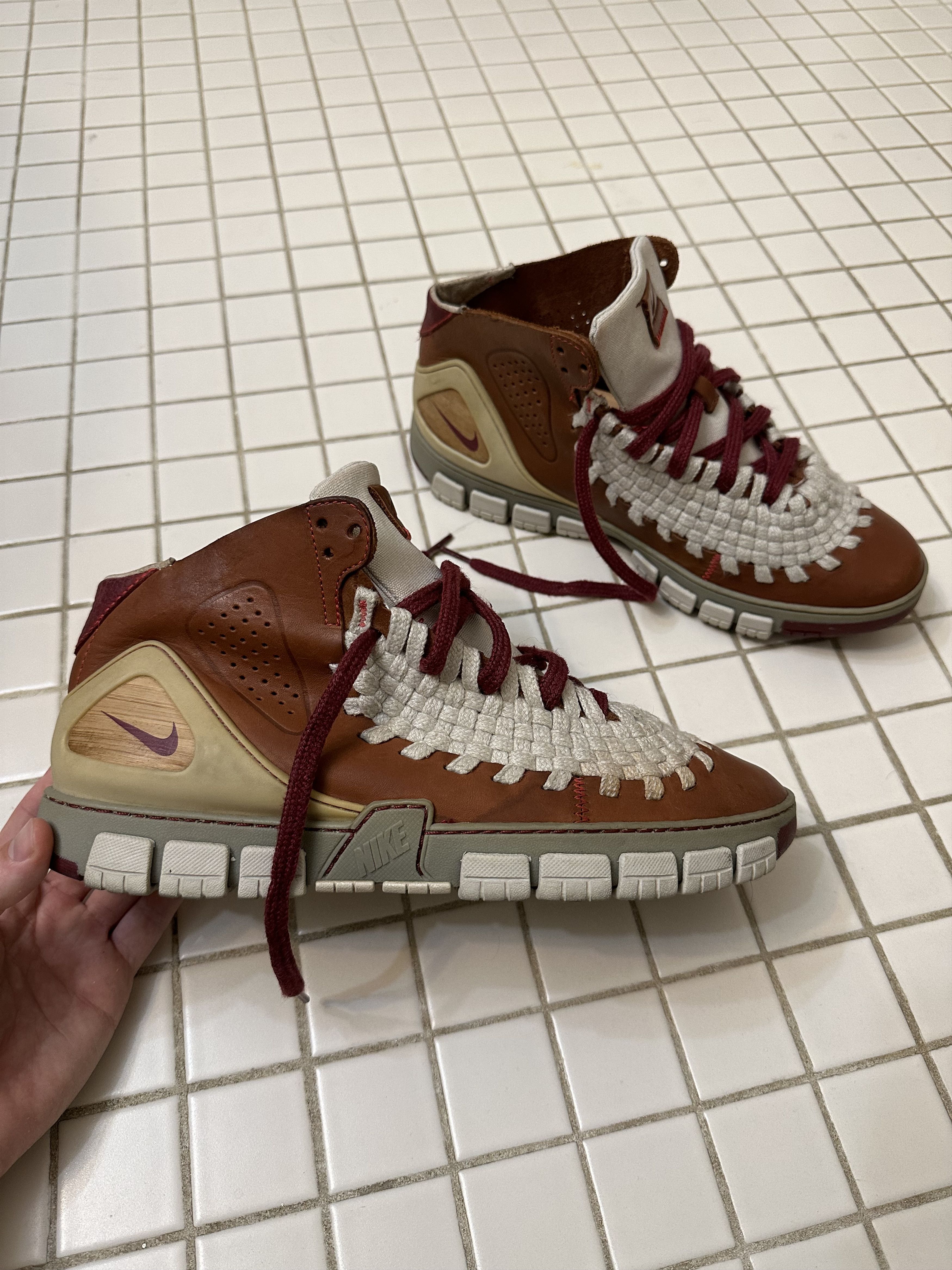image of Nike Considered 2K5 Flyknit Sneakers in Bronze, Men's (Size 10.5)