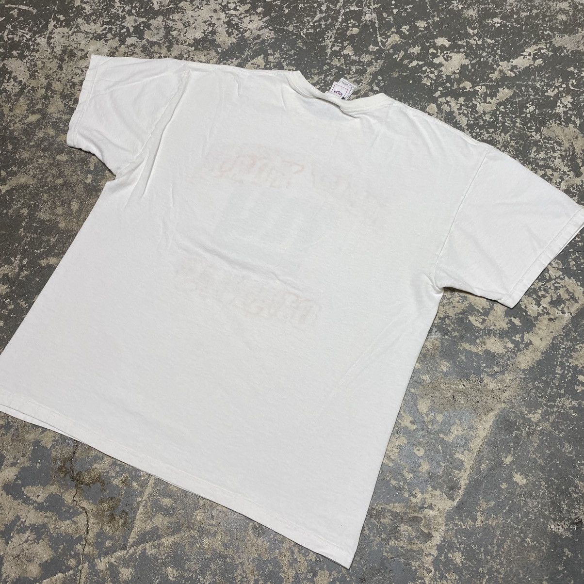 NFL × Vintage Y2K New York Giants White NY NFL Tshirt Size US XL / EU 56 / 4 - 8 Thumbnail