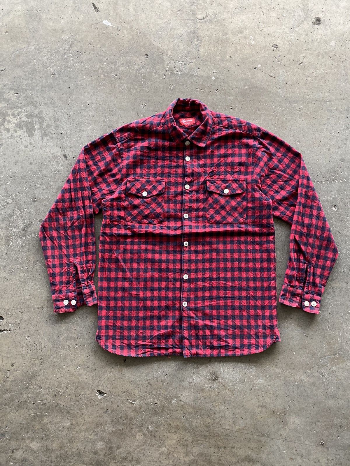 Supreme Supreme Flannel Shirt Size US L / EU 52-54 / 3 - 2 Thumbnail