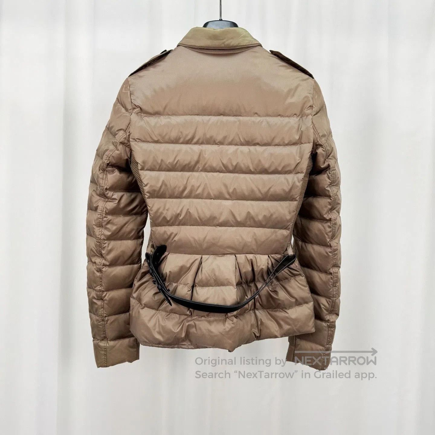 Burberry Burberry Waist-Cinched Ruffle Down Jacket. Size XXS / US 00 / IT 34 - 2 Thumbnail