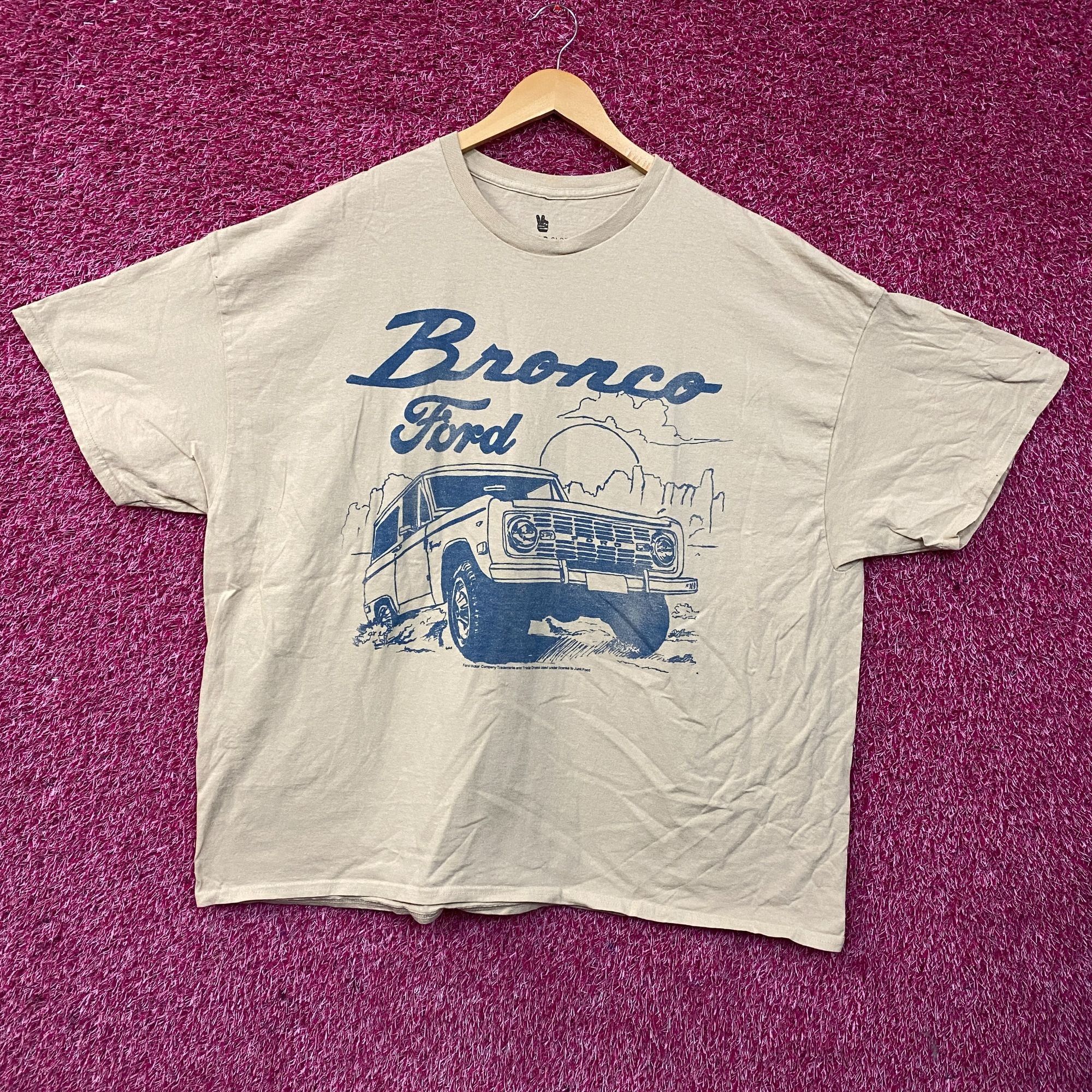 Junk Food Junk Food Clothing Ford Bronco Vintage Graphic Tee B/C Size US XXL / EU 58 / 5 - 3 Thumbnail