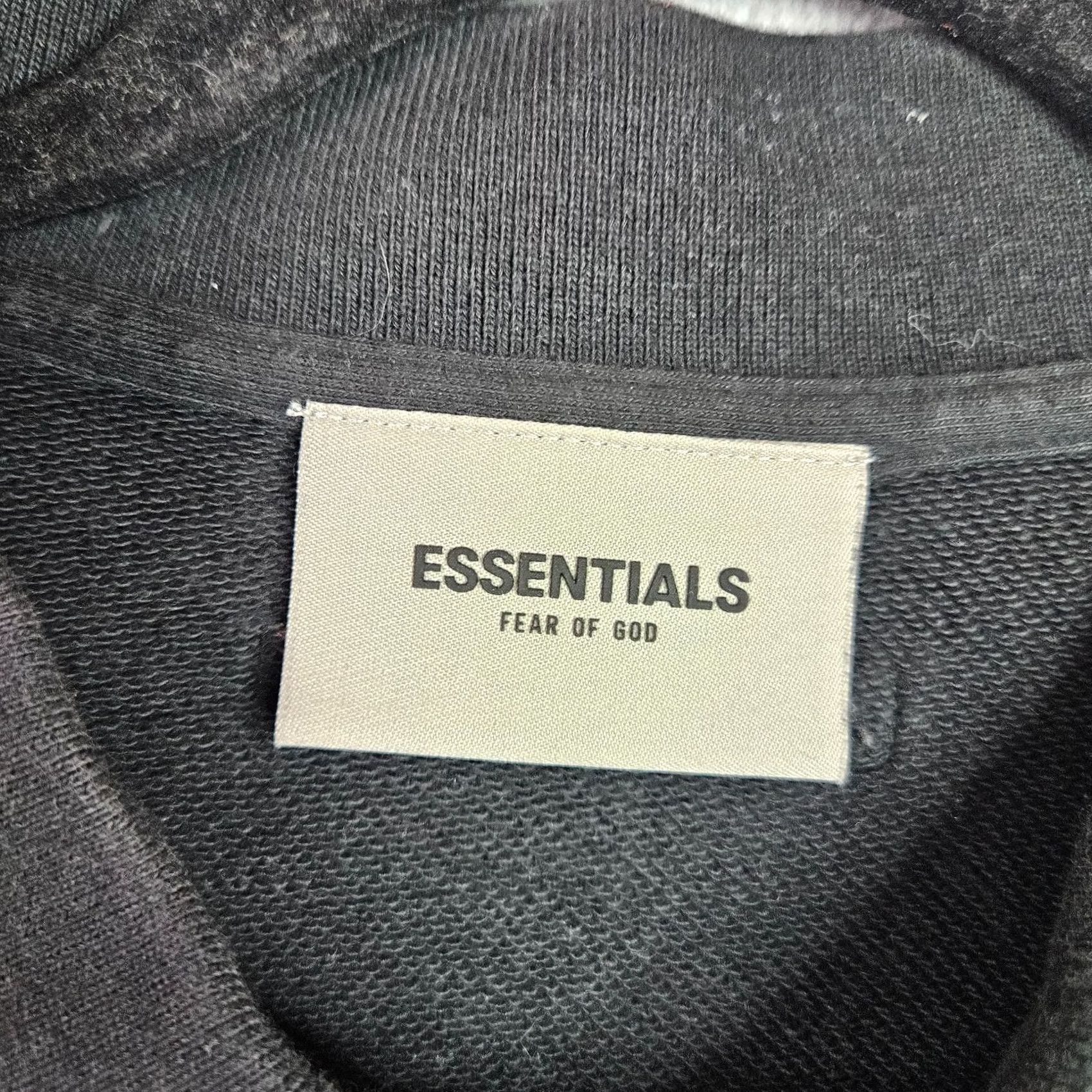 Fear of God Fear of God Men's Polo Sweatshirt Black Size M Cotton Sweatshirt Size US M / EU 48-50 / 2 - 7 Thumbnail