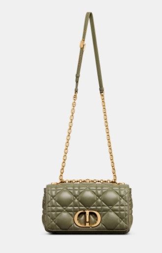 Dior o1w1db11024 Size: OS / Medium Caro Bag in Cedar Green Size ONE SIZE - 4 Thumbnail