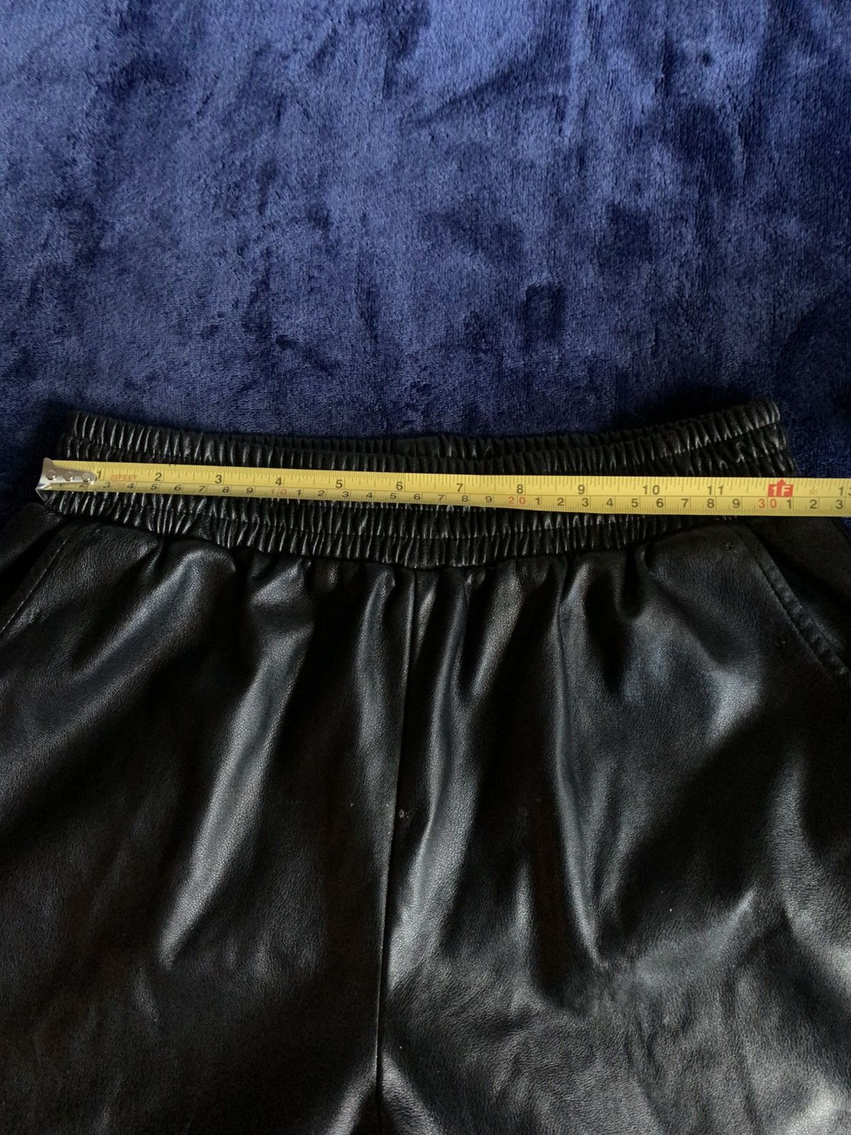 Other Black Faux Leather Joggers Streetwear Fashion Opium Swag 00 Size US 32 / EU 48 - 8 Thumbnail