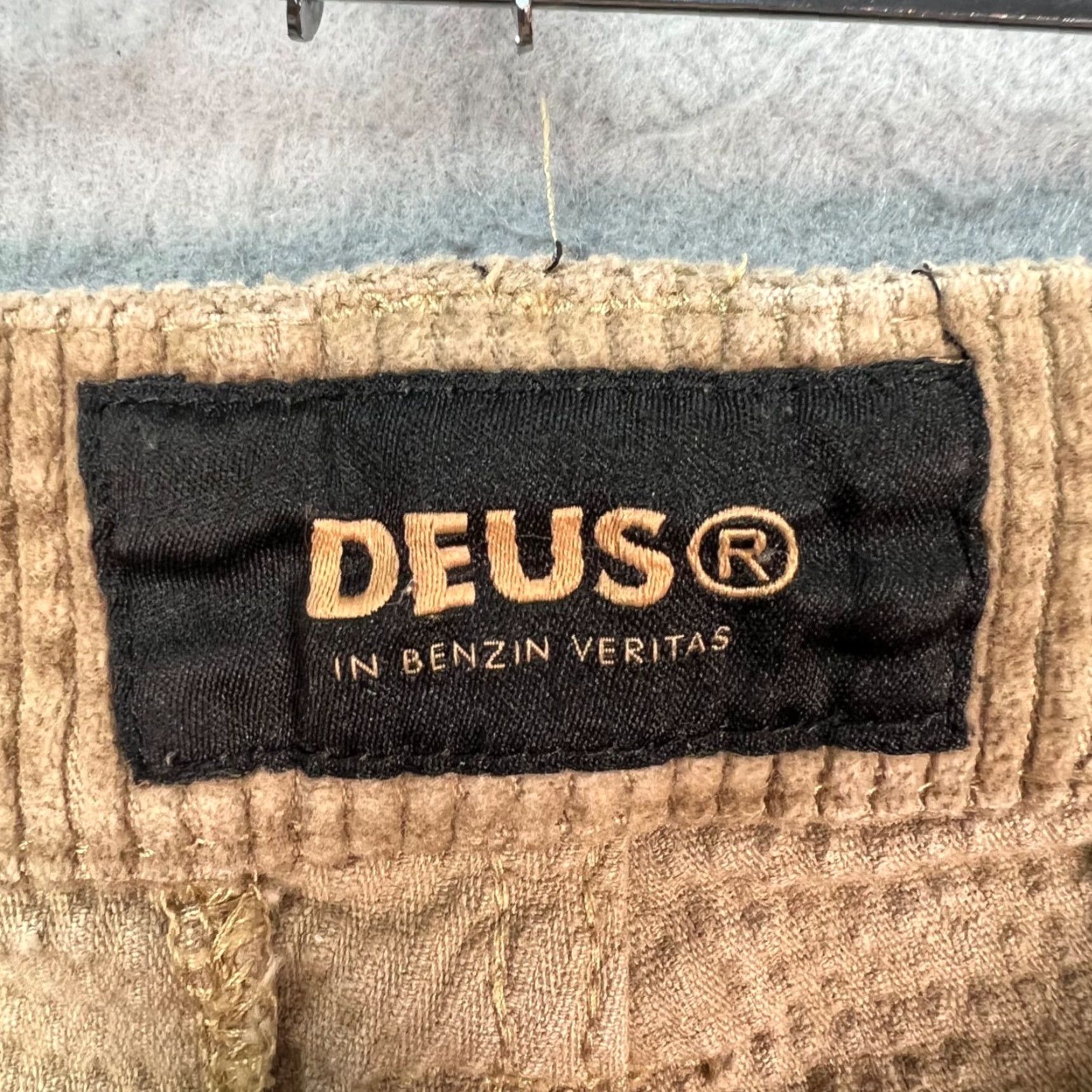 Deus Ex Machina Deus Mens Size 32 Brown Corduroy Jonah Pants Casual Cotton Blend Trousers Mens Pants Cotton Corduroy Chino Slant Pocket 32 Inseam 28 Size US 32 / EU 48 - 3 Thumbnail