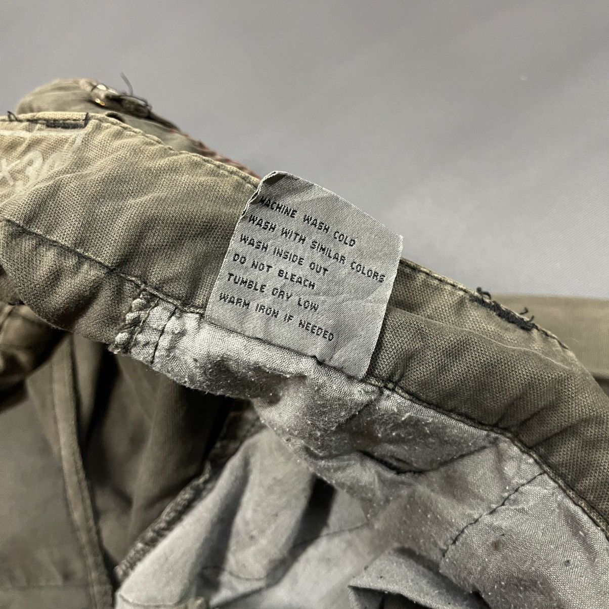 FUSAI MULTIPOCKET GREEN ARMY CARGO PANT