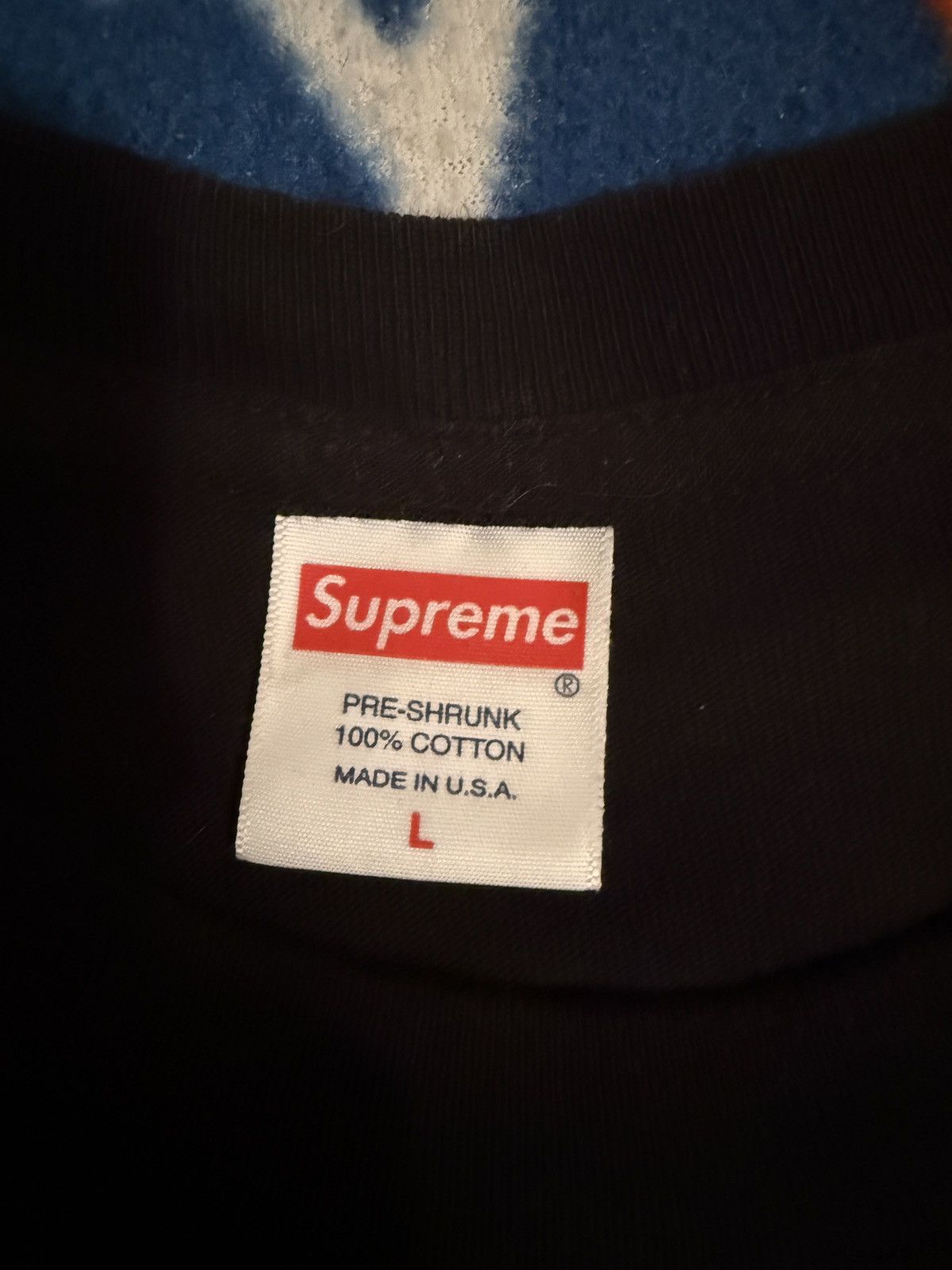 Supreme Black Supreme tee Size US L / EU 52-54 / 3 - 3 Thumbnail