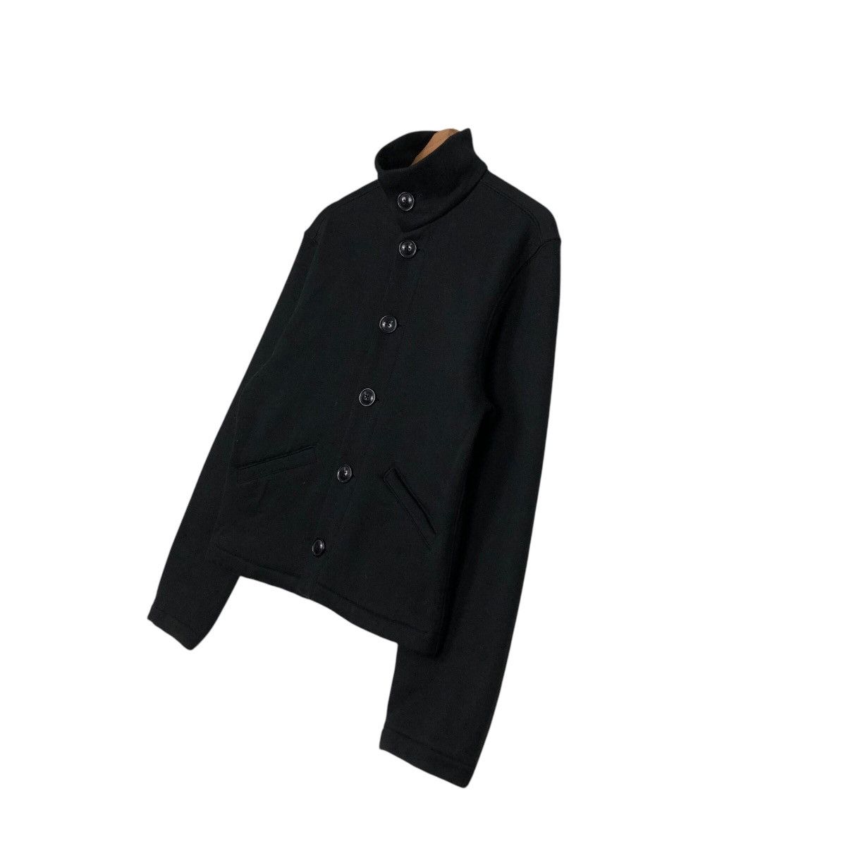 Japanese Brand 📌Rich Black Vintage Cardigan Jacket Uniqlo Undercover Size US M / EU 48-50 / 2 - 3 Thumbnail