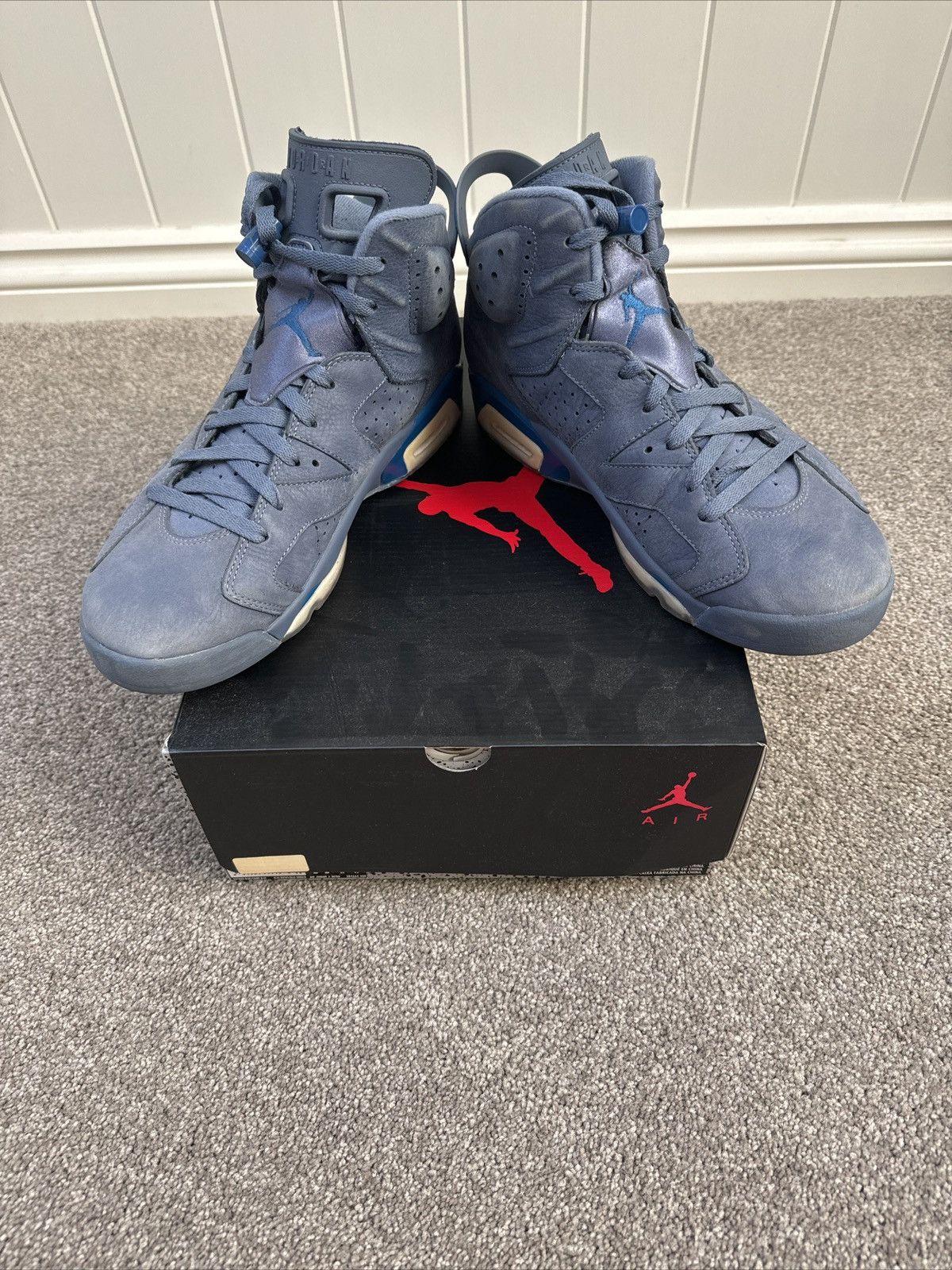 Nike Jordan 6 Diffused Blue Size US 11 / EU 44 - 2 Thumbnail