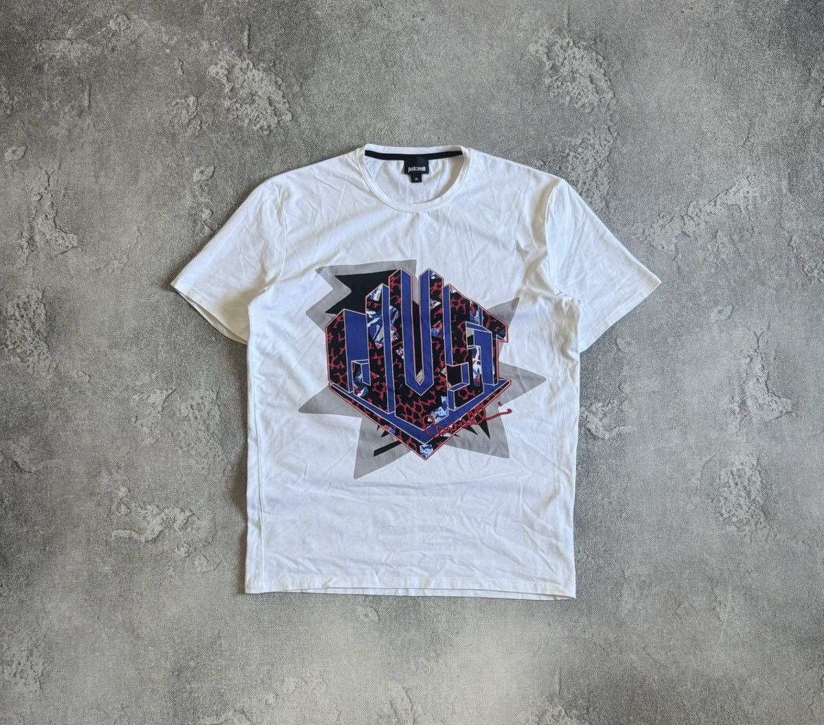 Just Cavalli Just Cavalli XL/size big logo Tee T-shirts luxury casual Size US XL / EU 56 / 4 - 9 Thumbnail