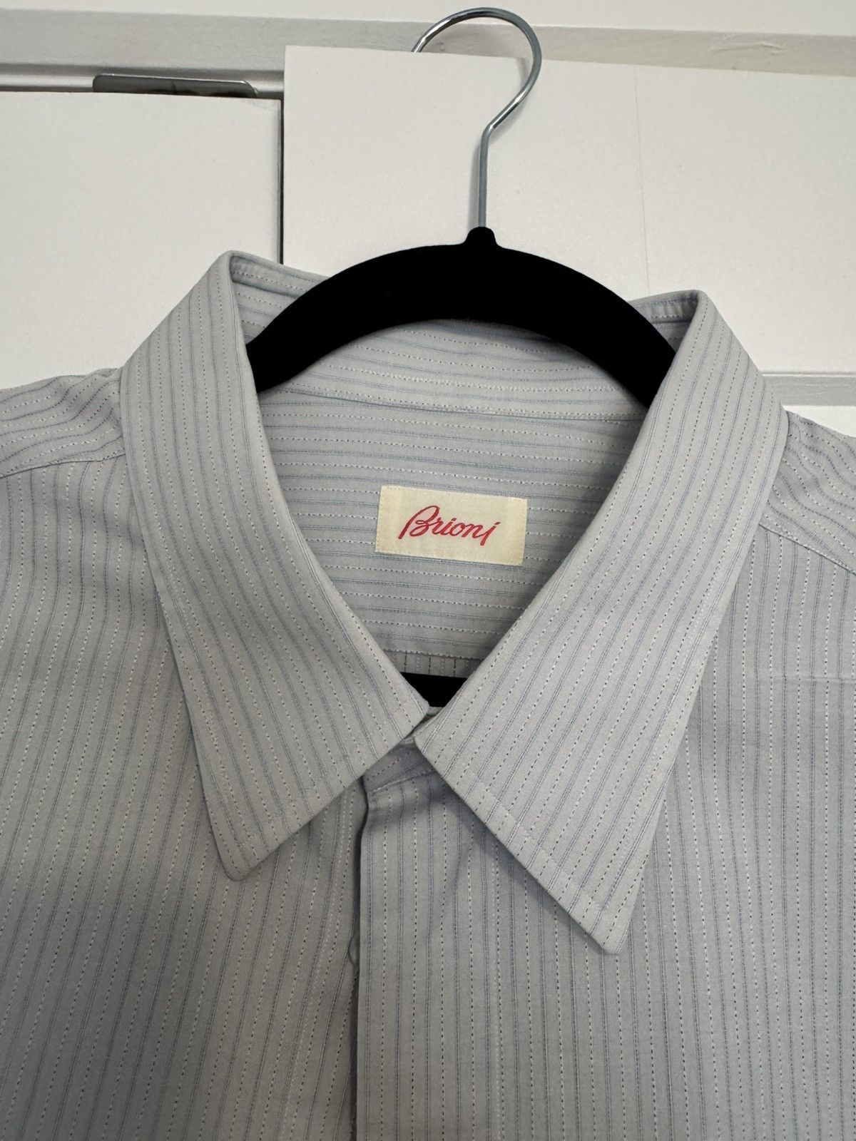 Brioni Brioni Italian Dress Shirt XXL Size US XXL / EU 58 / 5 - 2 Thumbnail