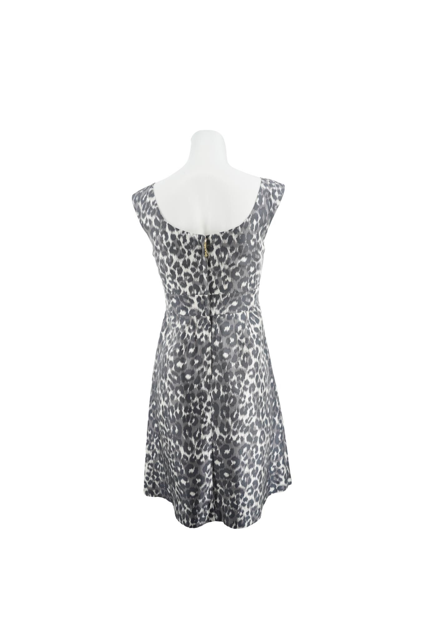 Designer NWT Kate Spade Deanna Silk Leopard Print Dress Size 0 Size XS / US 0-2 / IT 36-38 - 4 Thumbnail