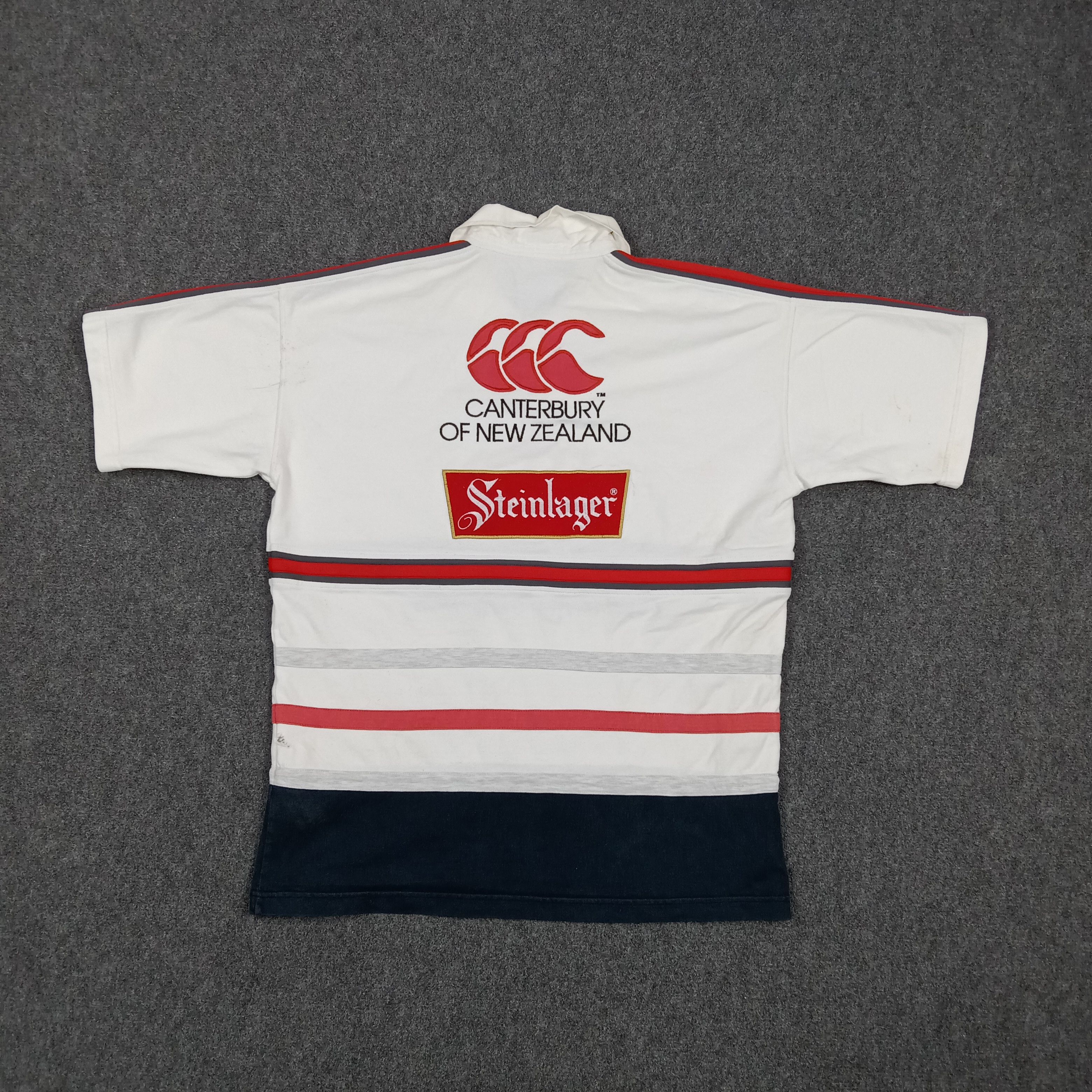 Canterbury of New Zealand Vintage Canterbury of New Zealand Striped Polo Shirt E1A30 Size US XL / EU 56 / 4 - 5 Thumbnail