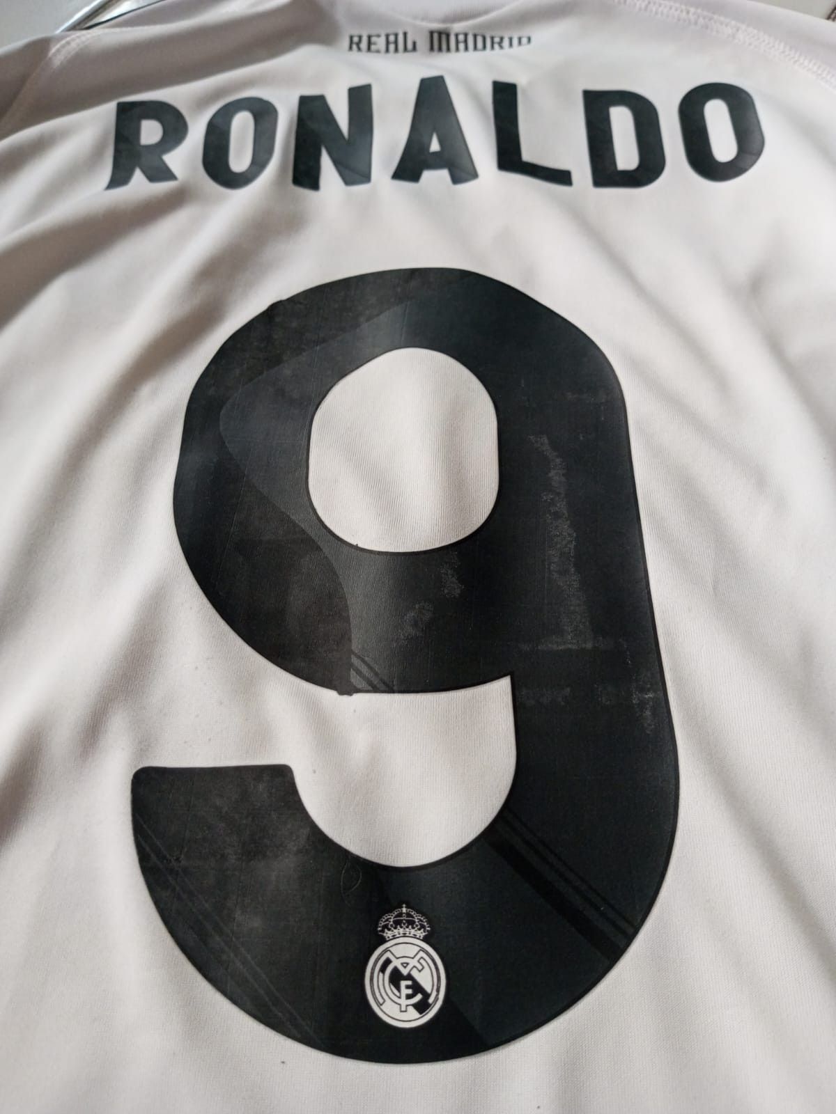 Adidas Real Madrid 2009 home Jersey Cristiano Ronaldo 9 Size US S / EU 44-46 / 1 - 3 Thumbnail