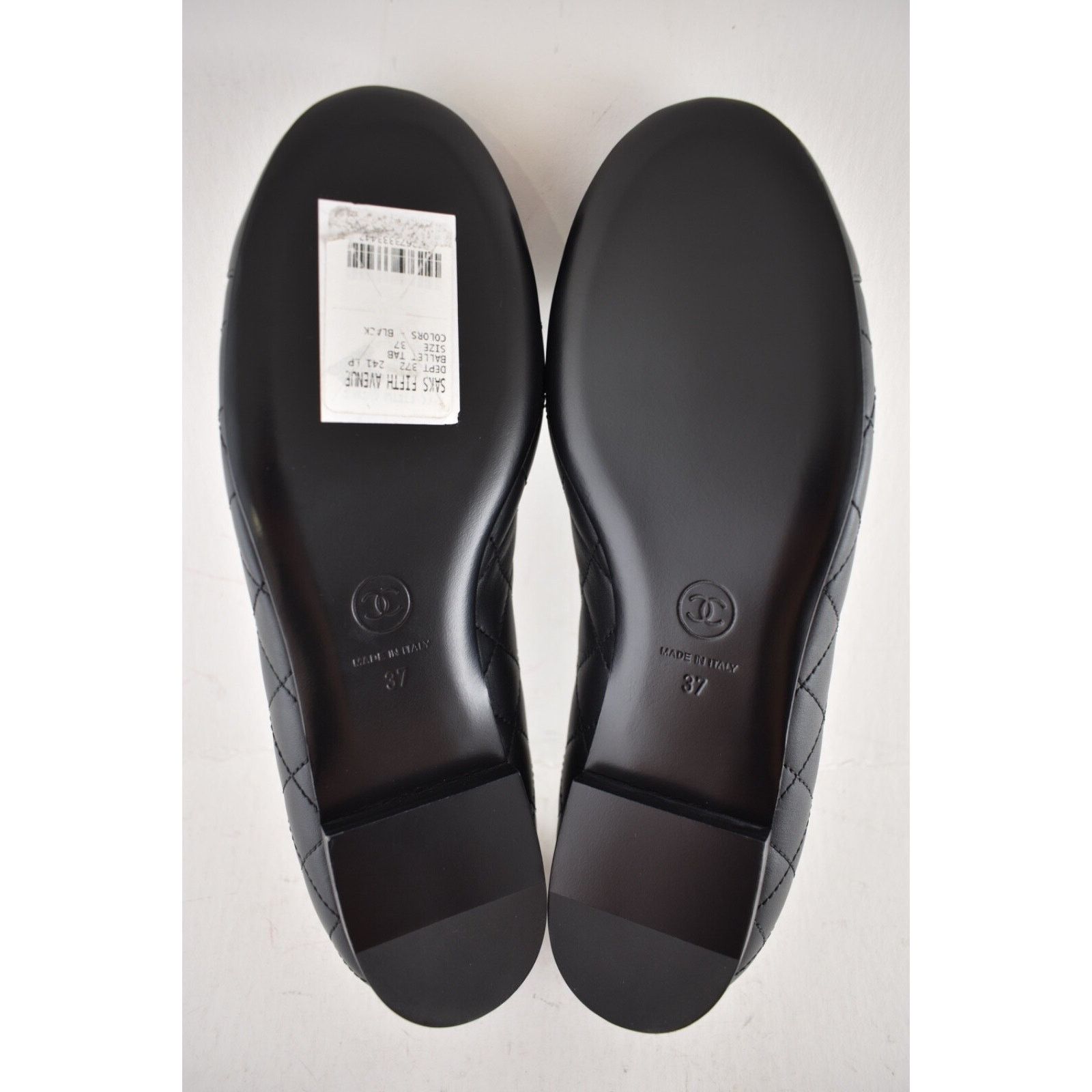 Chanel Chanel 23A Black Lambskin Leather Turnlock CC Quilted Size US 7 / IT 37 - 18 Thumbnail