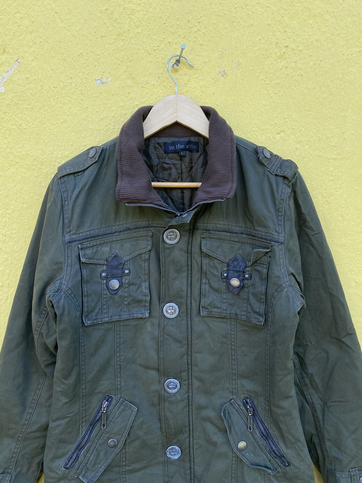 In The Attic × Japanese Brand Japanese Brand X In the attic multipocket military jacket Size L / US 10 / IT 46 - 8 Thumbnail