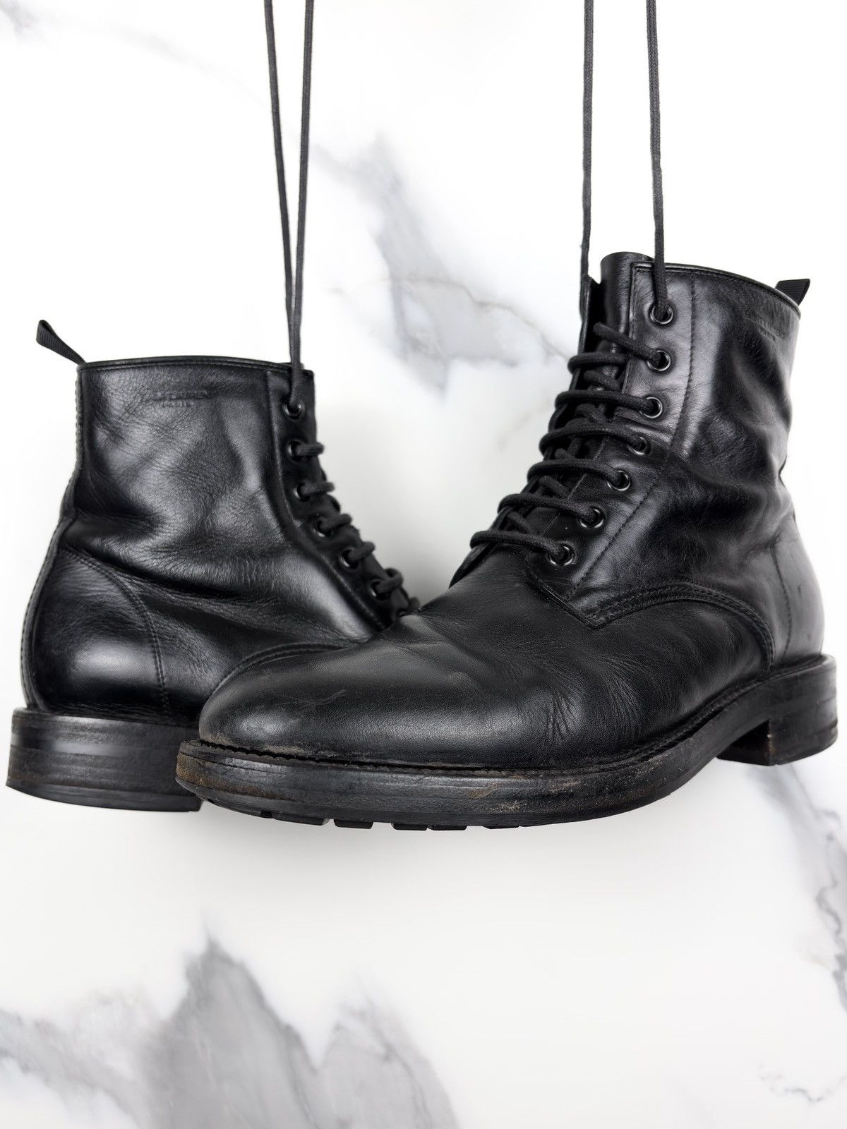 Hedi Slimane × Saint Laurent Paris FW15 Saint Laurent Paris Hedi Zipper Ranger Combat Boots Size US 8 / EU 41 - 1 Thumbnail