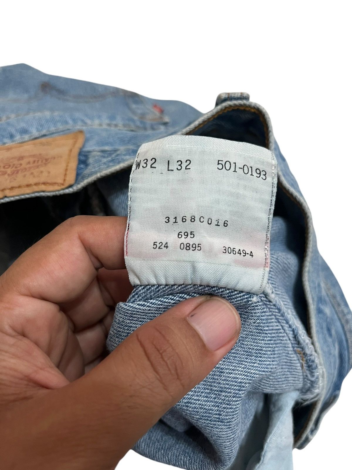Levi's × Levi's Vintage Clothing Vintage Levis 501 Made in Usa 31 x 39 Size US 31 - 8 Thumbnail