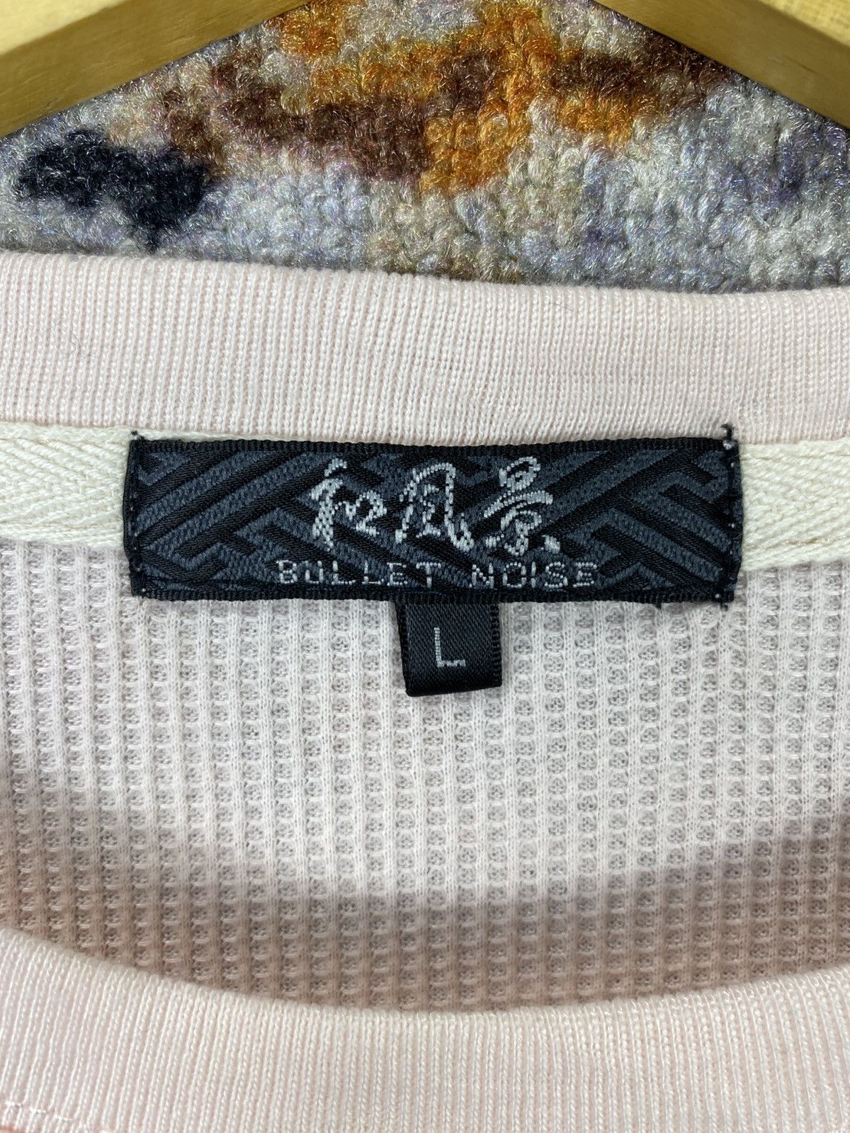 Japanese Brand Vintage Bullet Noise Sukajan Souvenir Thermal Long sleeve Size US L / EU 52-54 / 3 - 5 Thumbnail