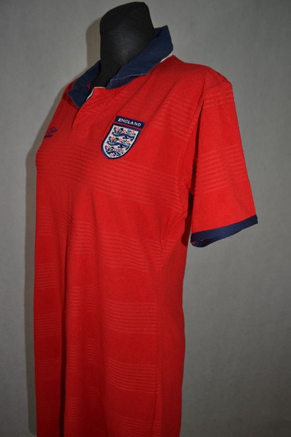 Umbro × Vintage Vintage 1999 England Umbro Away Long Shirt Skirt 10 / M Size M / US 6-8 / IT 42-44 - 3 Thumbnail